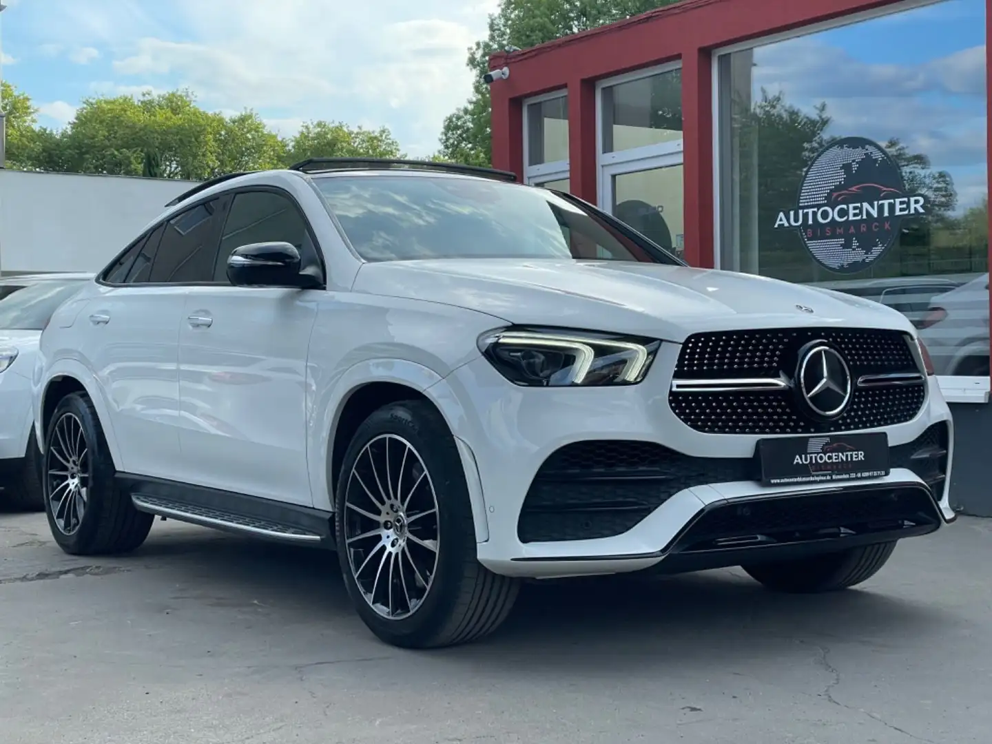 Mercedes-Benz GLE 350 d 4M Coupe AMG-LINE/NIGHT/PANO/360°KA/ Bílá - 2