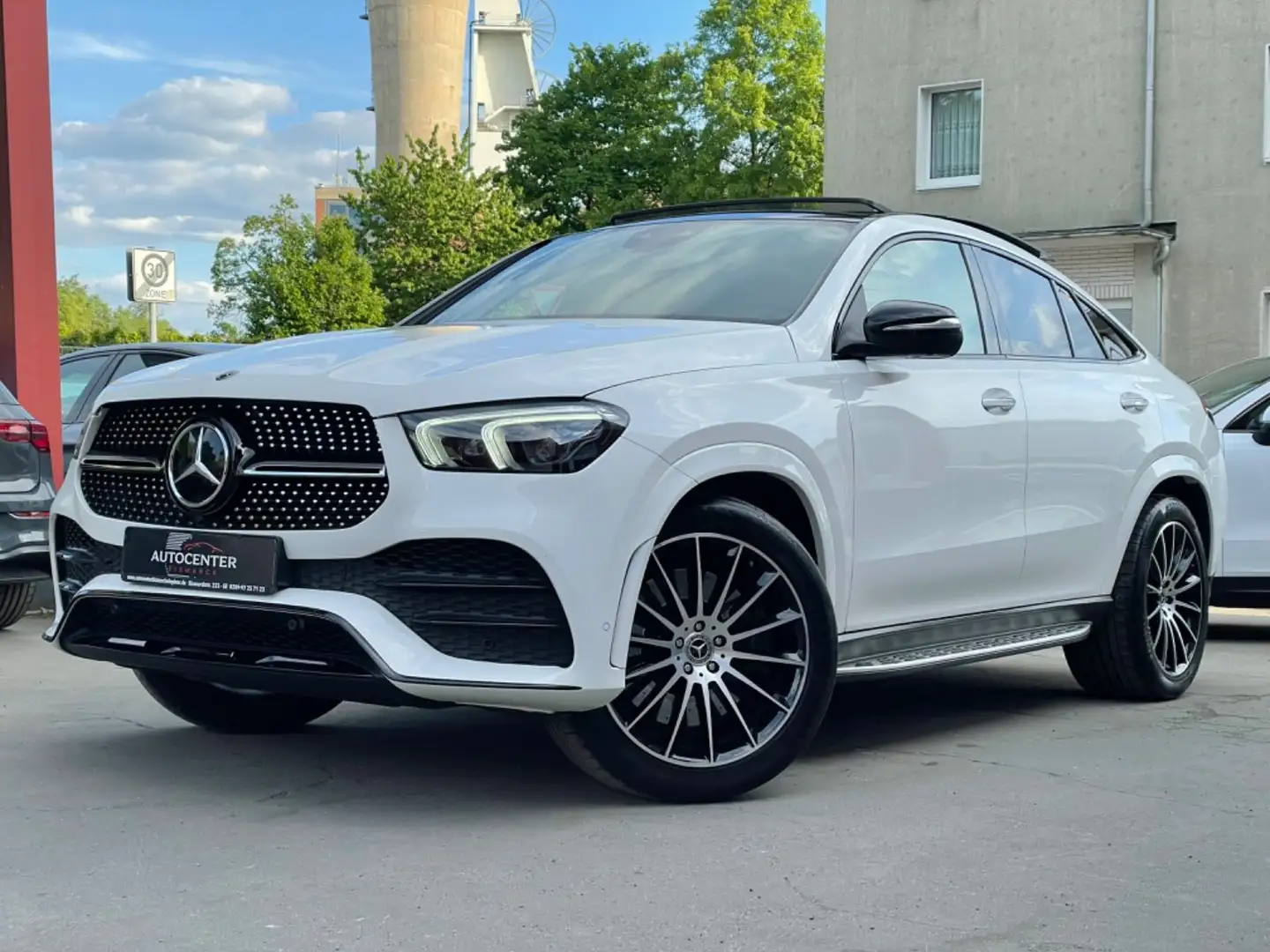 Mercedes-Benz GLE 350 d 4M Coupe AMG-LINE/NIGHT/PANO/360°KA/ Bílá - 1