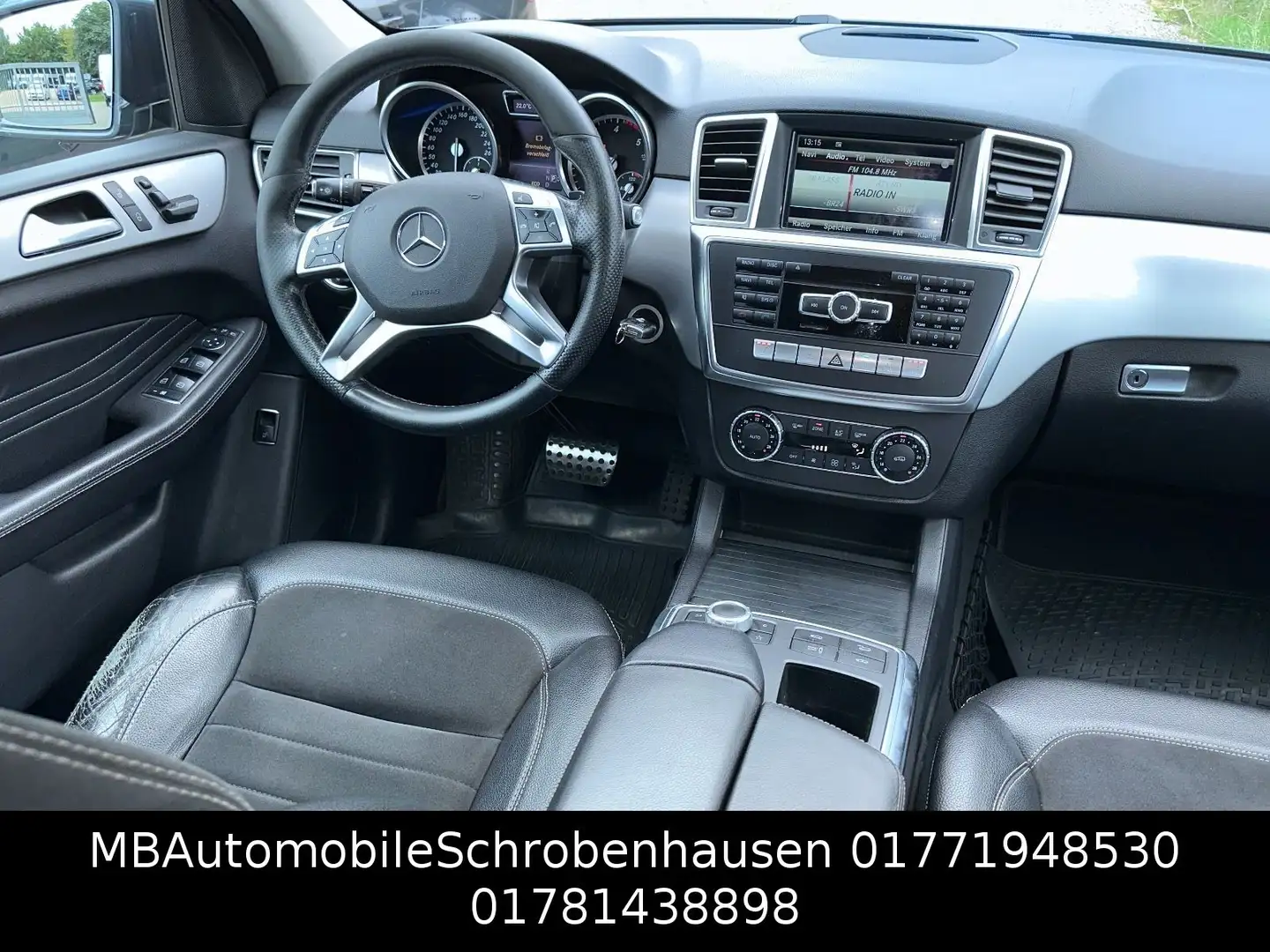 Mercedes-Benz ML 350 CDI BlueTec AMG Airmatic PANORAMA 21 ZOLL Grigio - 2