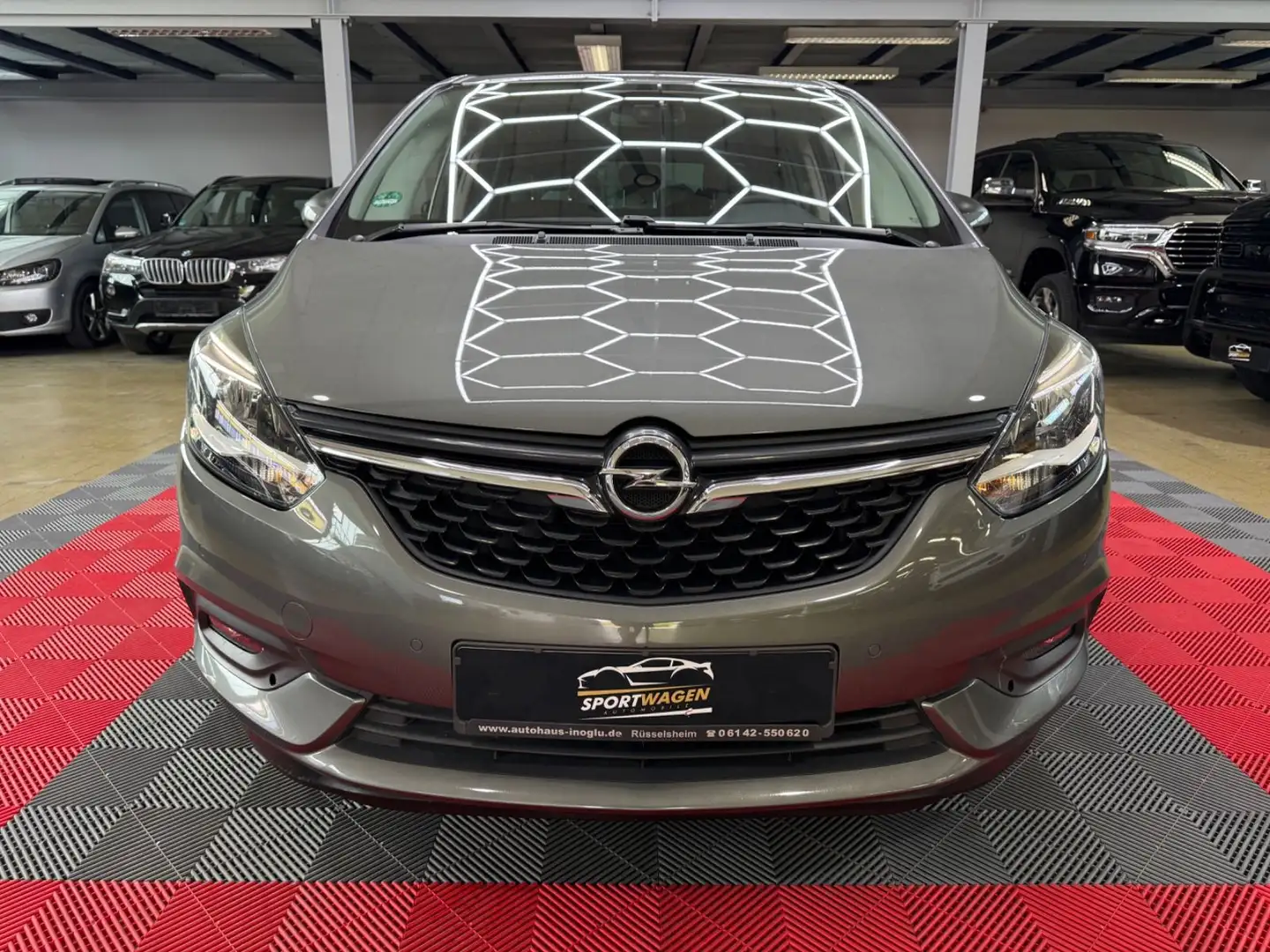 Opel Zafira Tourer Zafira 7-Sitzer Navi Kamera Klima Tempomat 17Zol Gris - 2