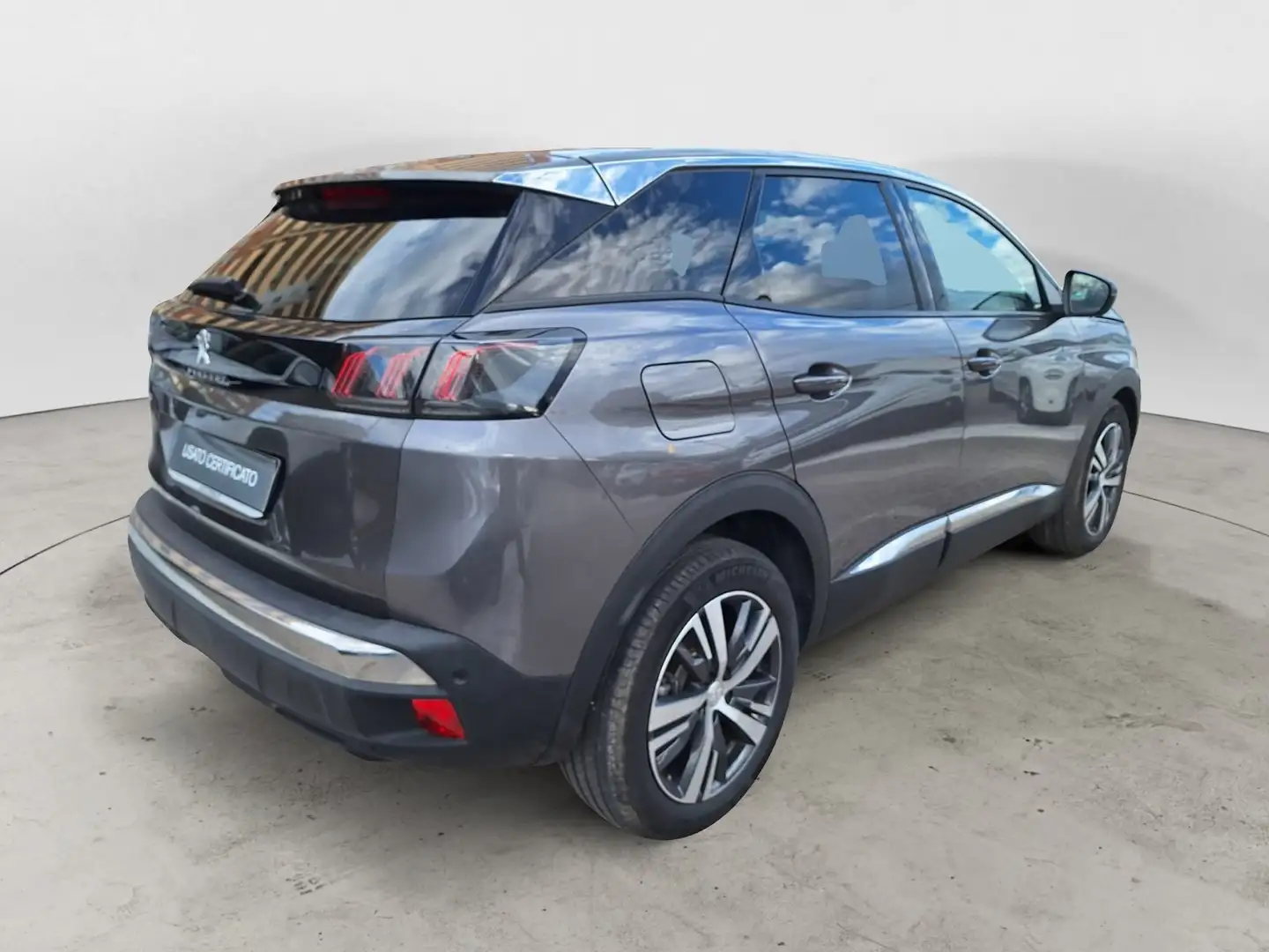 Peugeot 3008 BlueHDi 130 CV Automatica NAVI Allure S&S Grijs - 2
