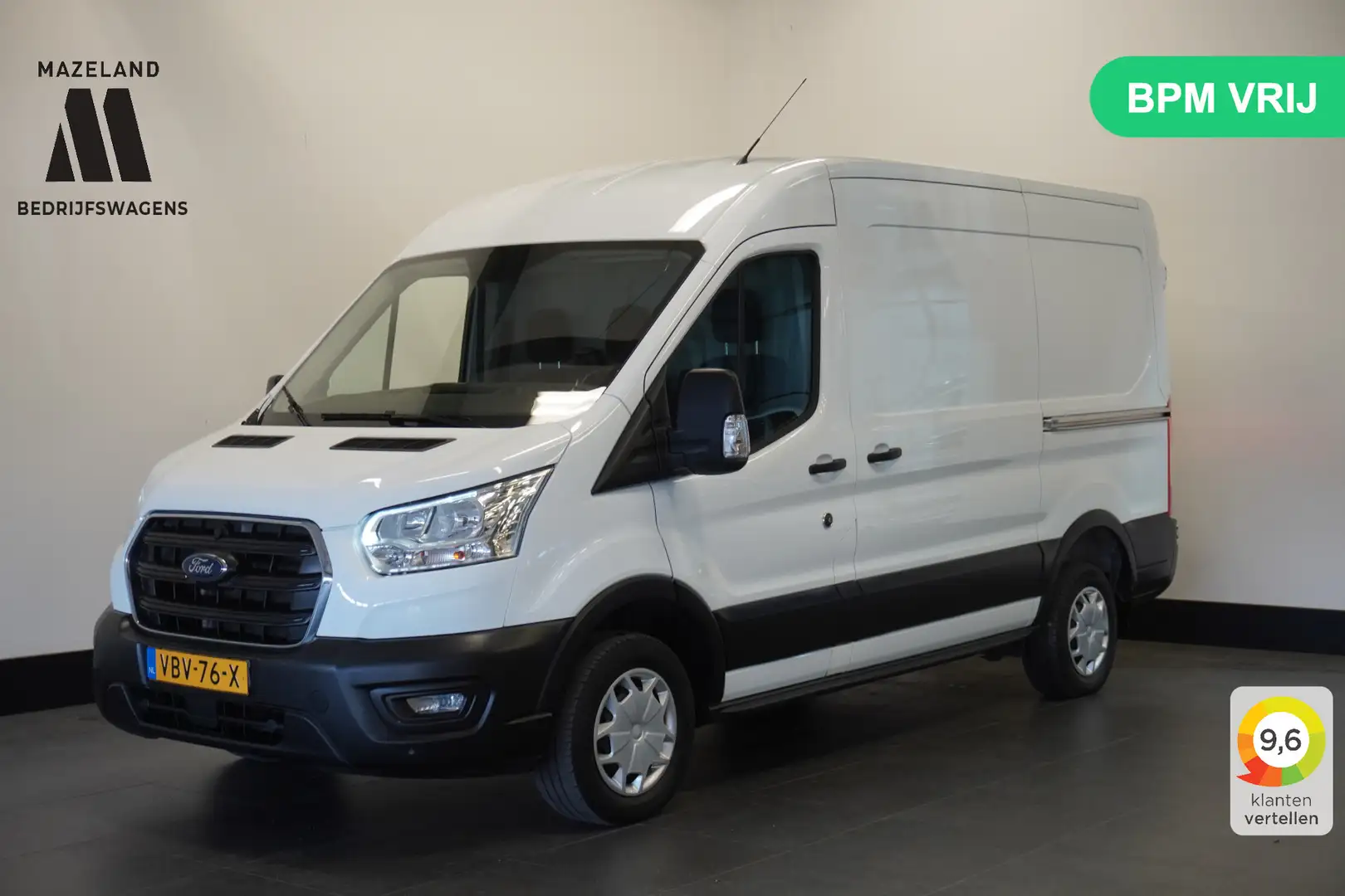 Ford Transit 2.0 TDCI L2H2 2x Schuifdeur EURO 6 - Airco - Cruis Blanc - 1