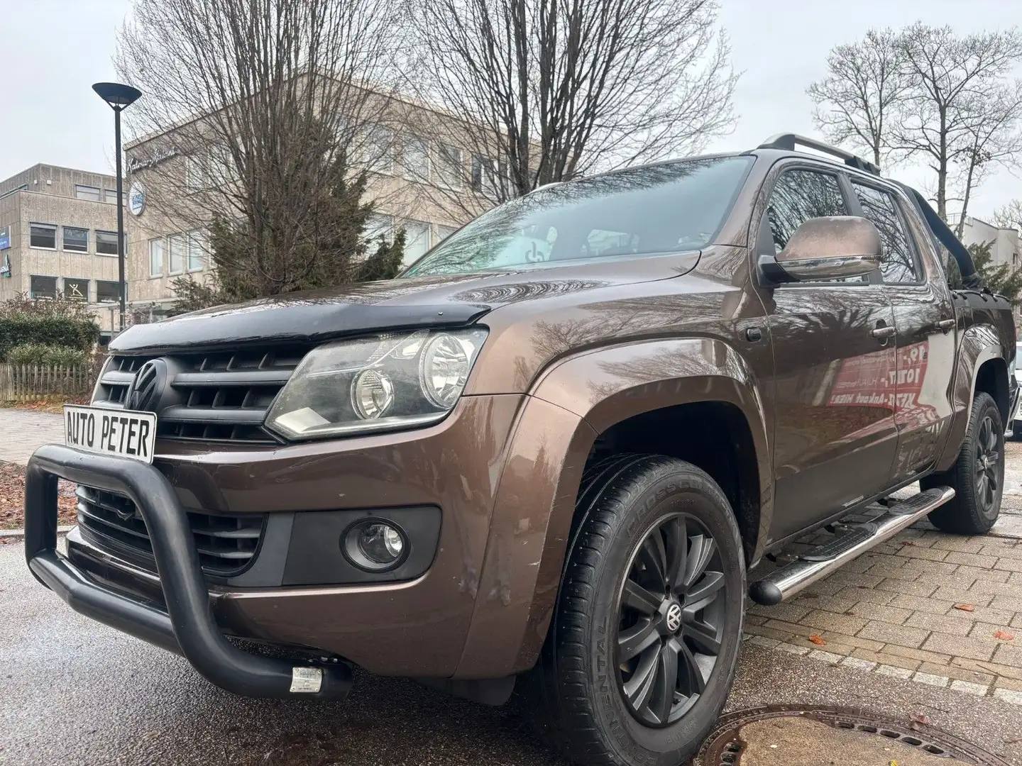 Volkswagen Amarok Highline DoubleCab 4Motion *NEU TÜV+KD* Marrón - 1