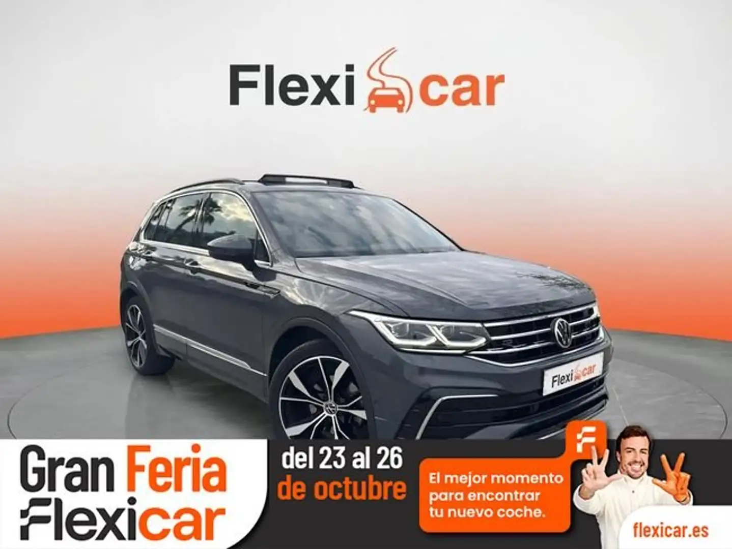 Volkswagen Tiguan 2.0TDI R-Line DSG 110kW Gris - 1