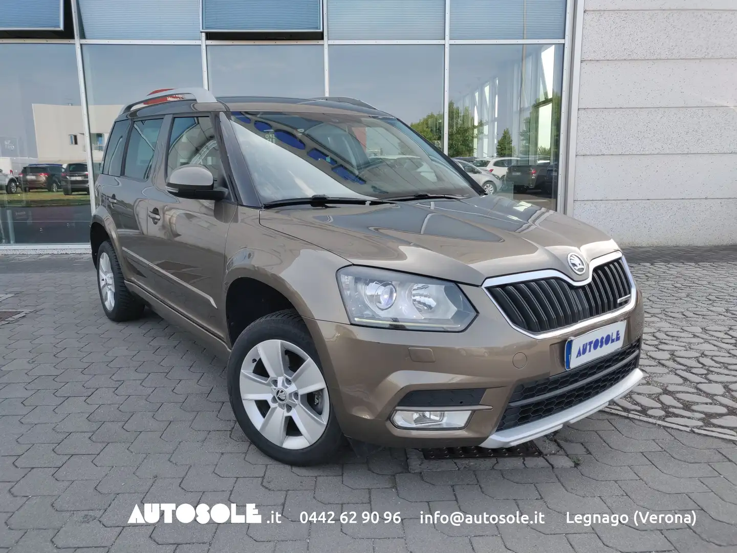Skoda Yeti Yeti 1.6 TDI Ambition GreenLine Marrone - 1