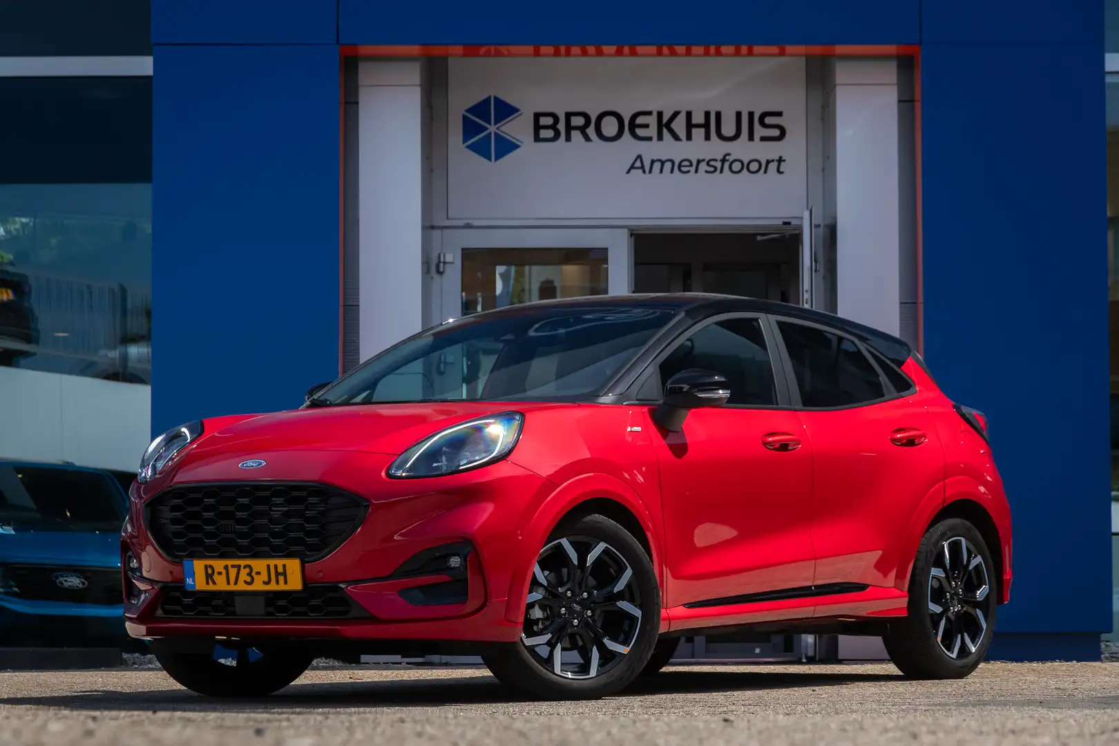 Ford Puma 1.0 EcoBoost Hybrid ST-Line X | Full-optie+Nieuwst Rood - 1