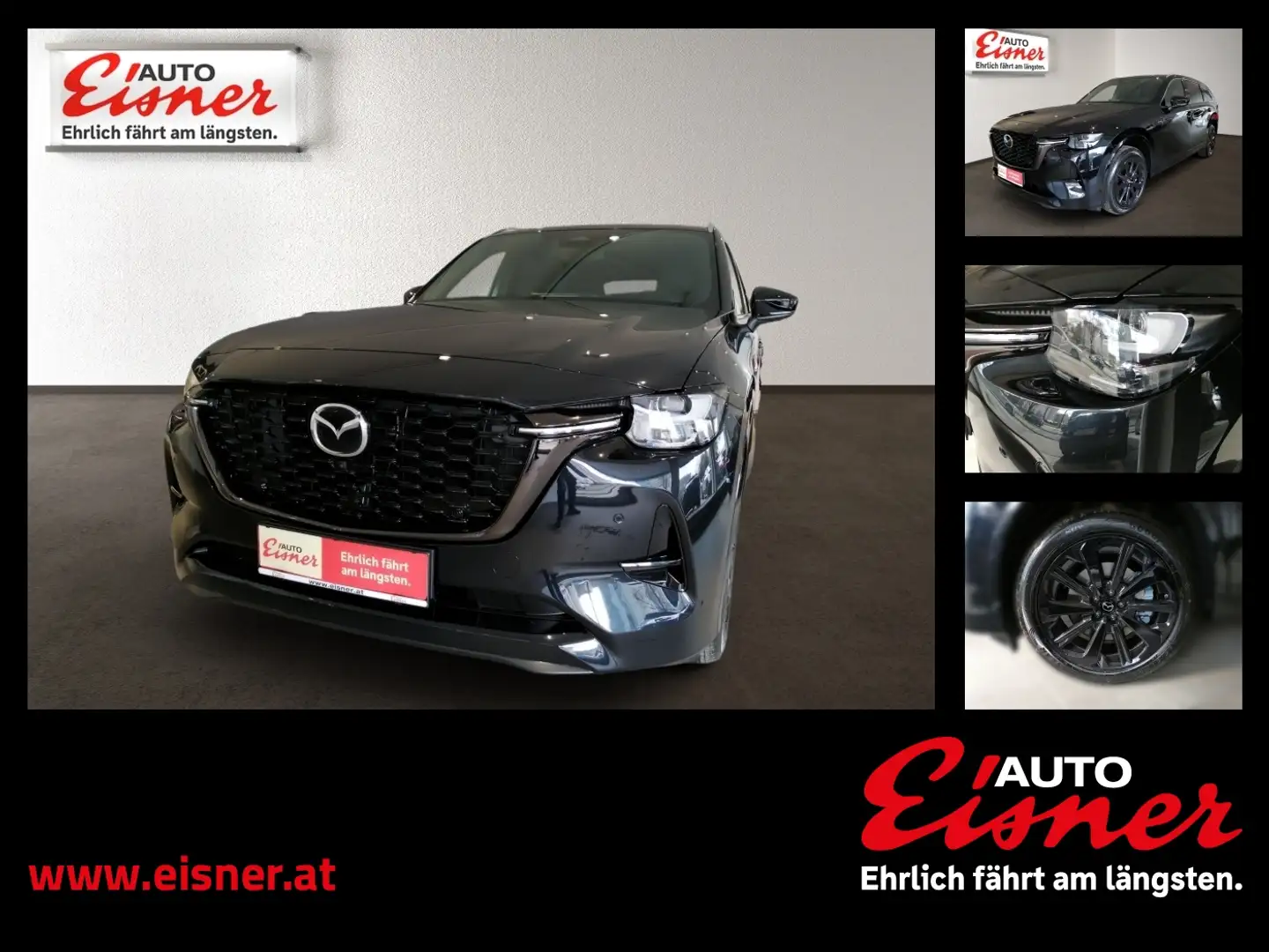 Mazda CX-80 D254 HOMURA PLUS 3.3 L 6 Zylinder Diesel Schwarz - 1