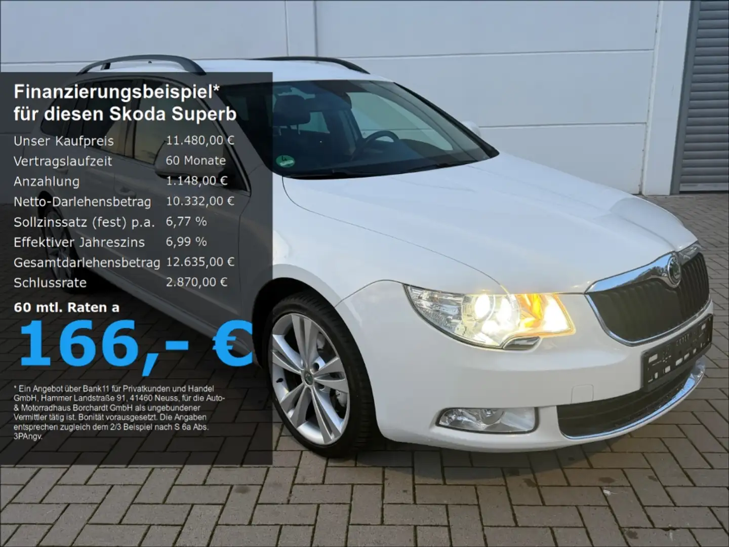 Skoda Superb Combi 18'', Navi, Allwetter, Service NEU, Euro5, T Weiß - 1
