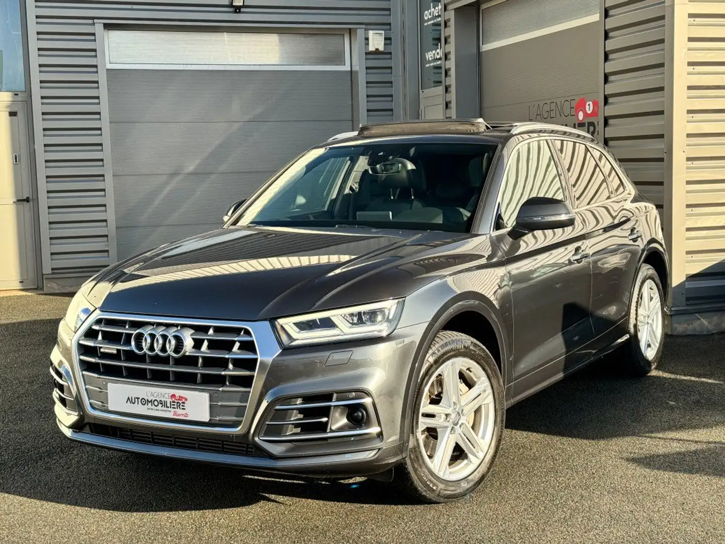 Audi Q5 50 TDI 286ch S line quattro Tiptronic 8 Grau - 1