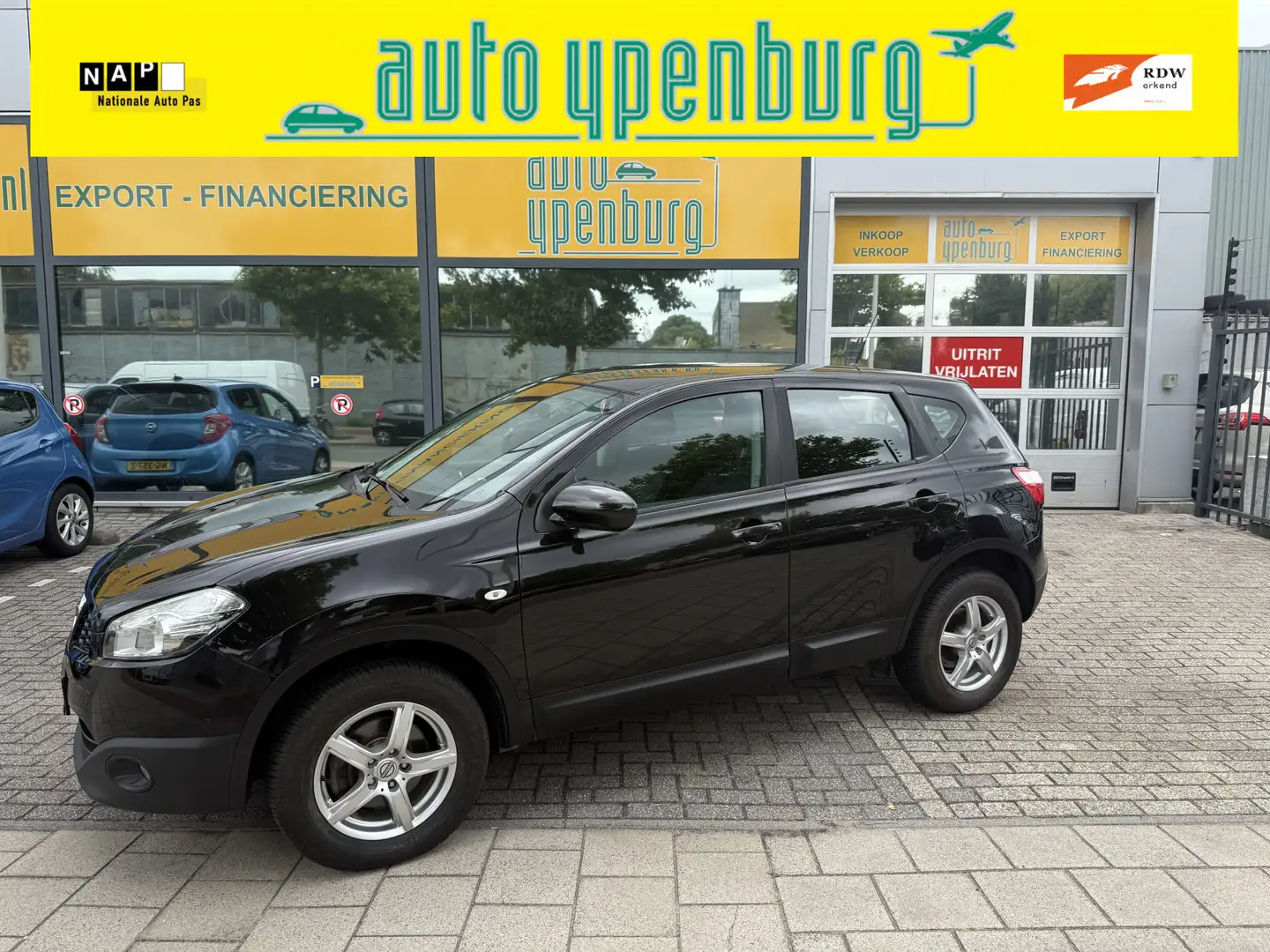 Nissan Qashqai 1.6 Acenta * 123.539 Km * Climatronic * Zwart - 1