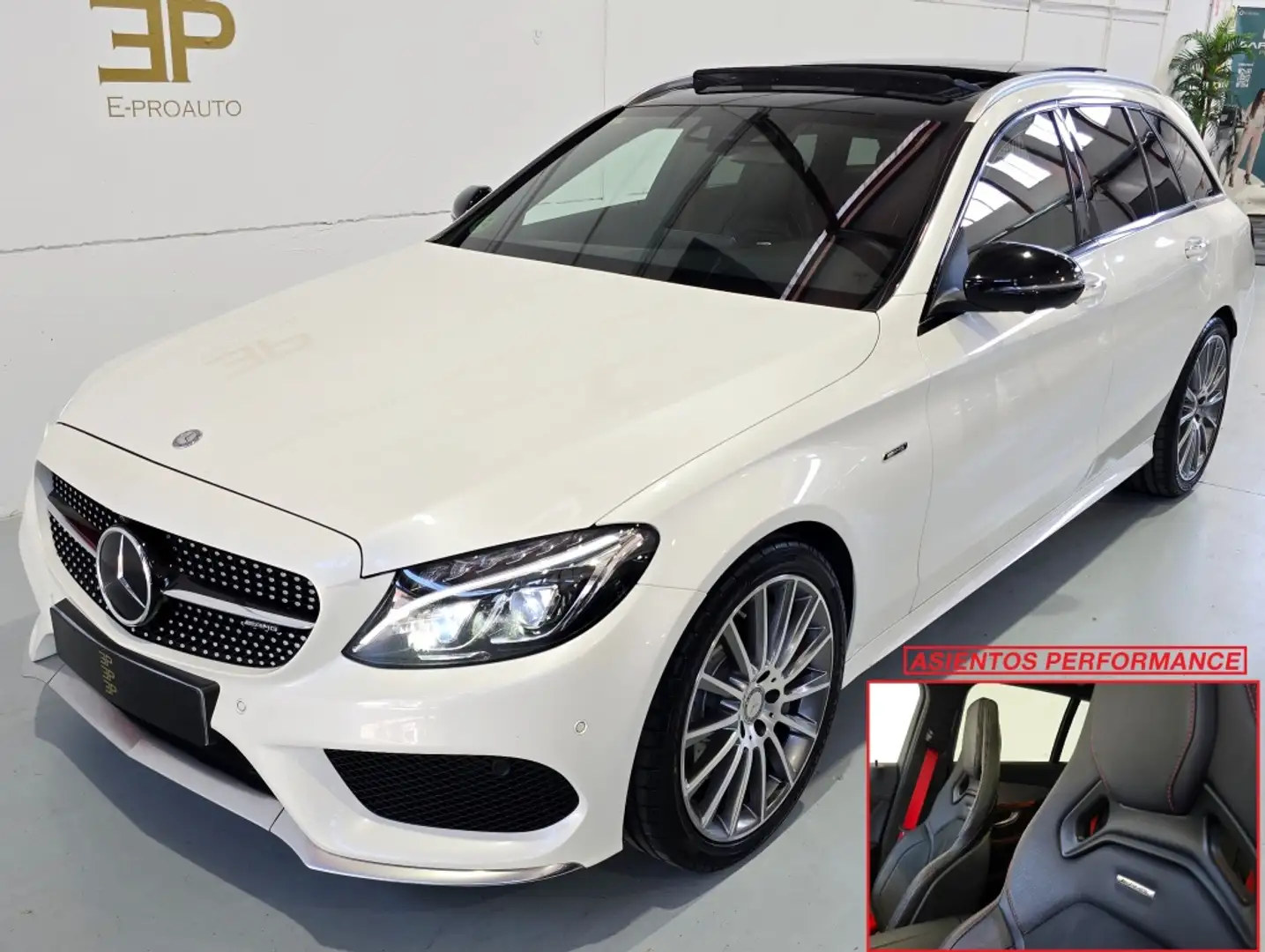 Mercedes-Benz C 450 Estate AMG 4Matic 7G Plus Blanco - 1