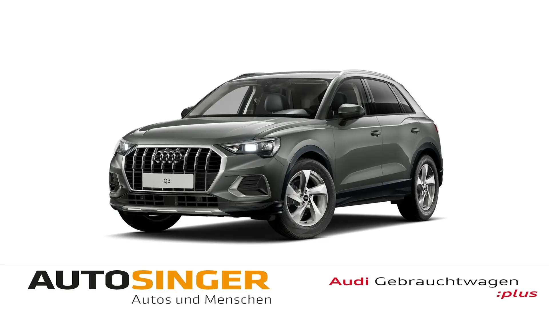 Audi Q3 advanced 35 TFSI S tronic *AHK*LED*ACC*NAVI* Grau - 1