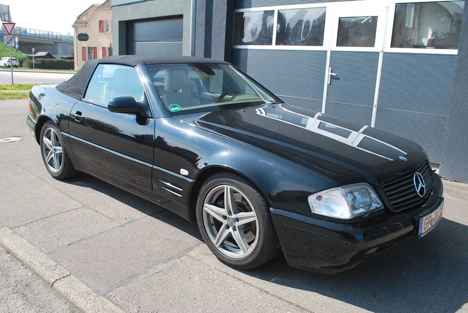 Mercedes-Benz SL 500 *Xenon* 4 Sitzer*Mopf2* 2.Hand Negru - 1