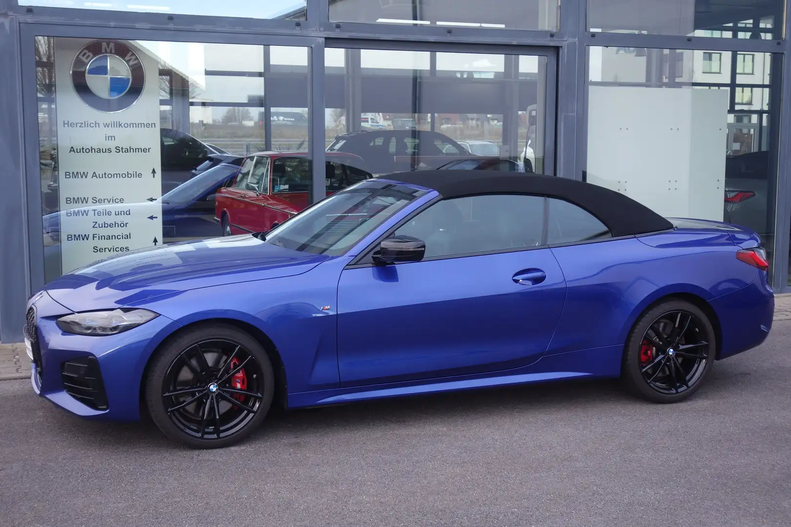 BMW 440 M440i xDrive Cabrio Head-Up HK HiFi DAB WLAN Blau - 2