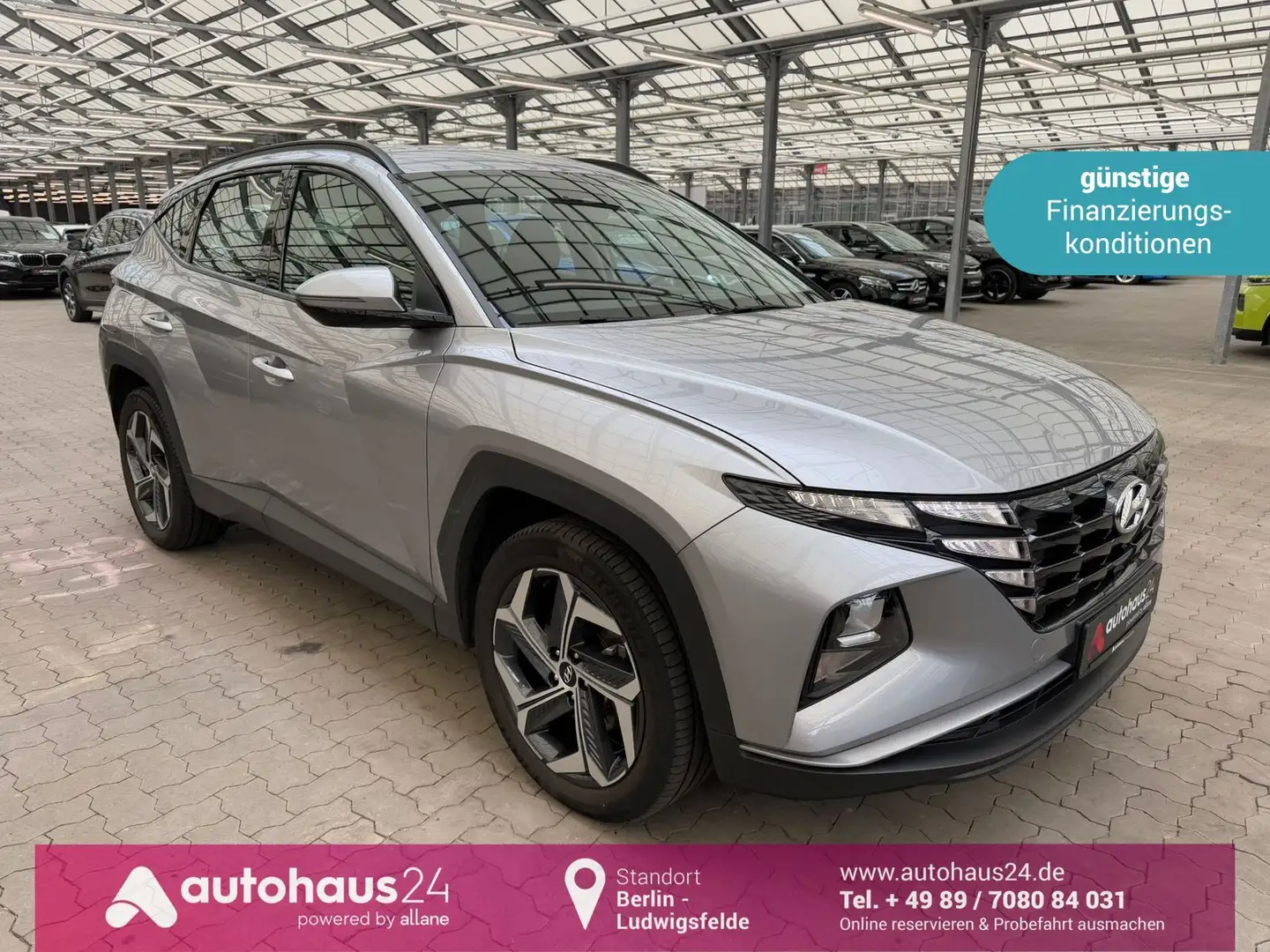 Hyundai TUCSON 1.6 T-GDI  Basis Plug-In Hybrid 4WD Silber - 1