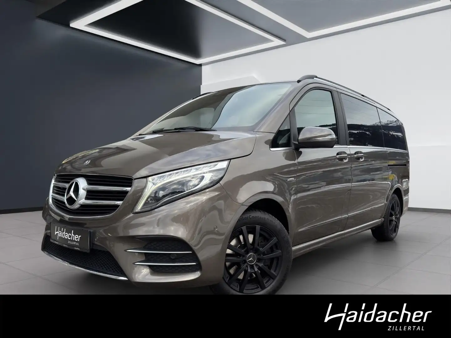 Mercedes-Benz V 220 d 4MATIC AVANTGARDE Lang AUT LED AMG PTS Grau - 1