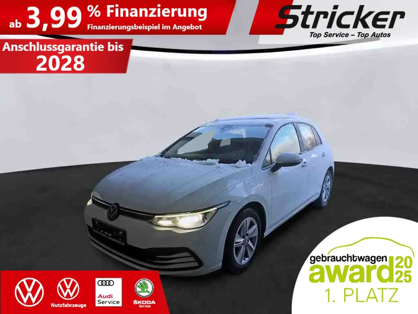 Volkswagen Golf Life 1.5TSI 261,-ohne Anzahlung Navi Weiß - 1