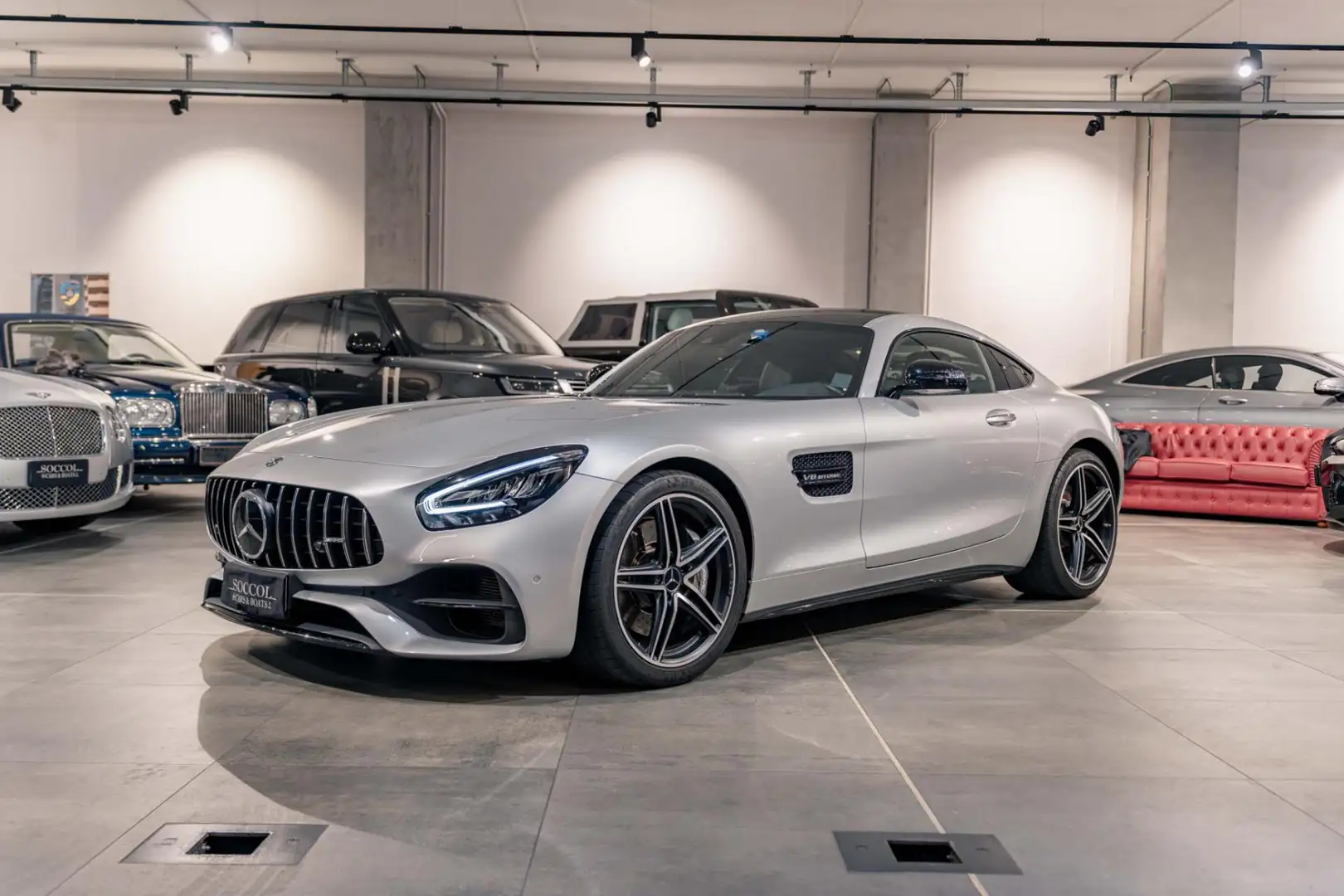Mercedes-Benz AMG GT AMG V8 Argento - 1