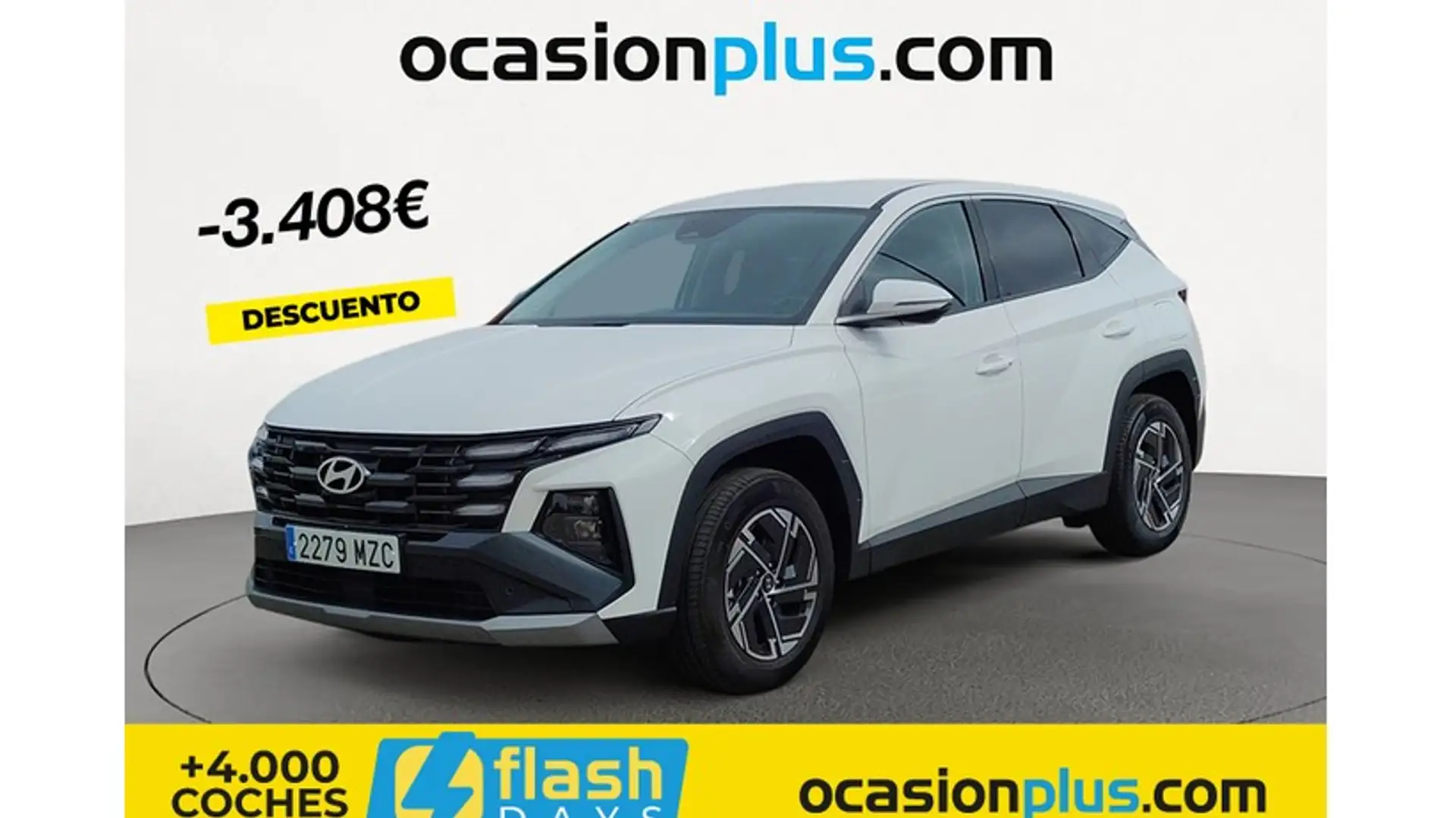 Hyundai TUCSON 1.6 T PHEV 4x2 Klass Blanc - 1