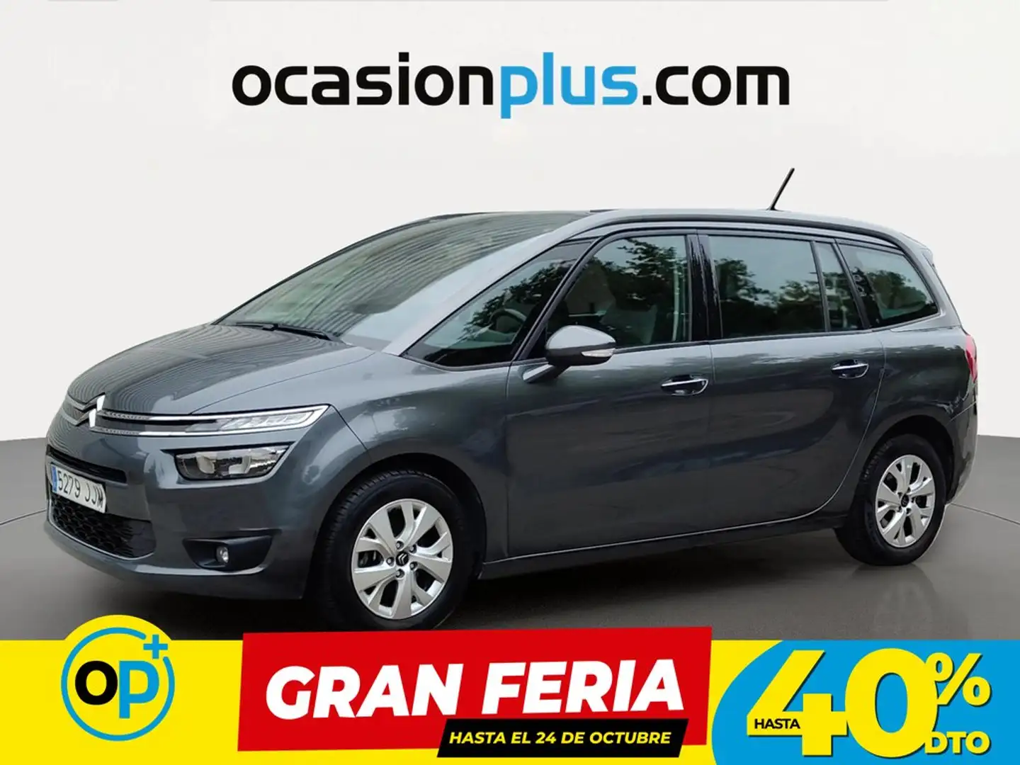 Citroen C4 Grand Picasso 1.6e-HDi Intensive 115 Gris - 1