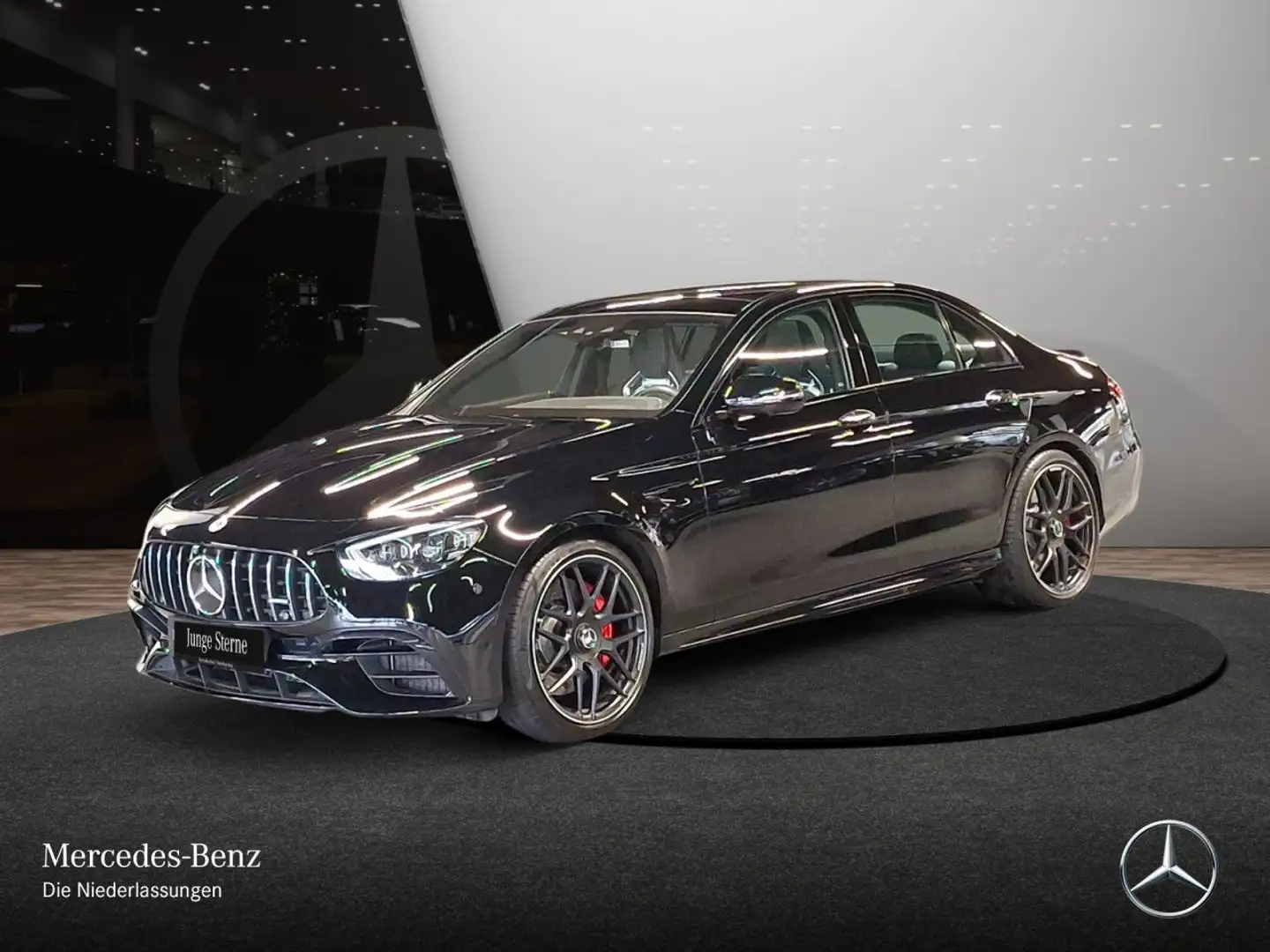 Mercedes-Benz E 63 AMG E 63 S 4M AMG+NIGHT+PANO+360+MULTIBEAM+STHZG+20" Schwarz - 2