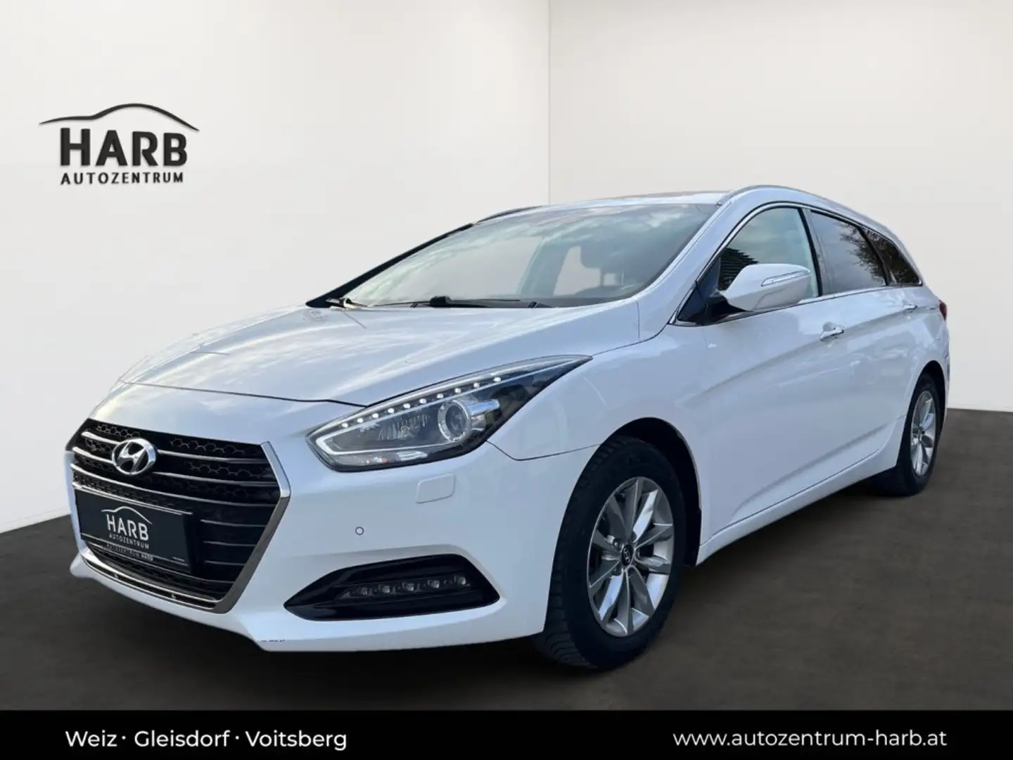 Hyundai i40 Premium 1,7 CRDi DCT Blanc - 2