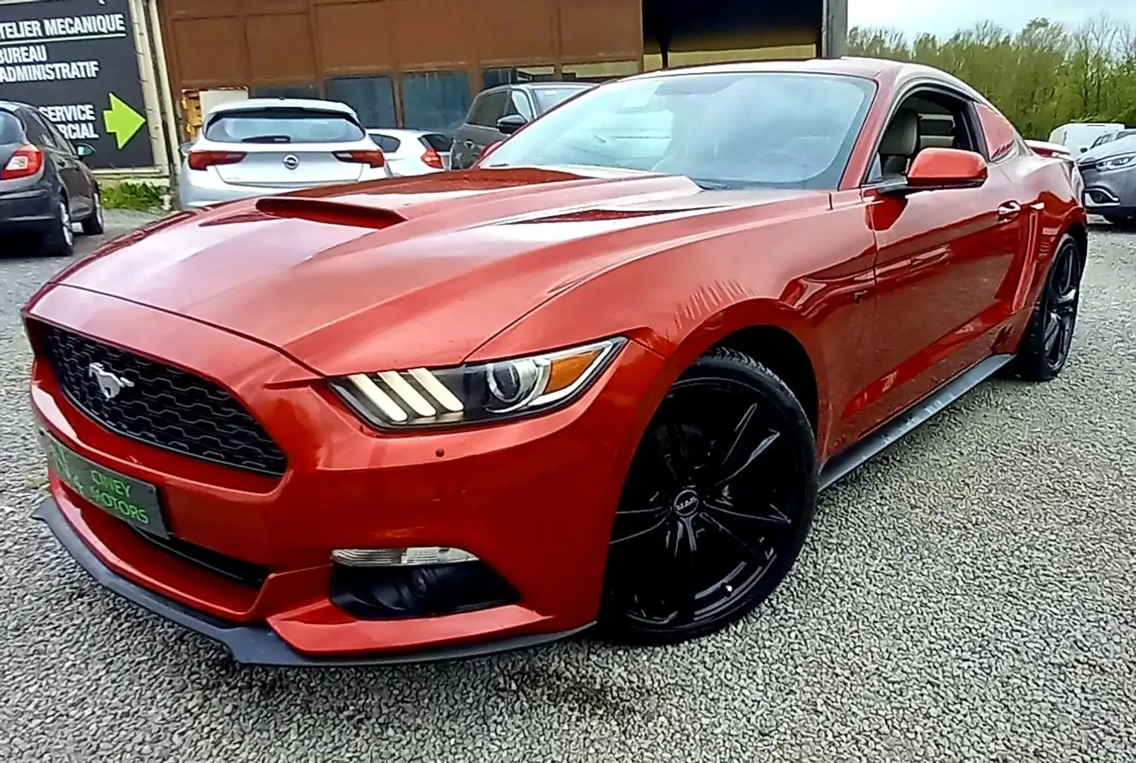 Ford Mustang 2.3 EcoBoost Red - 1