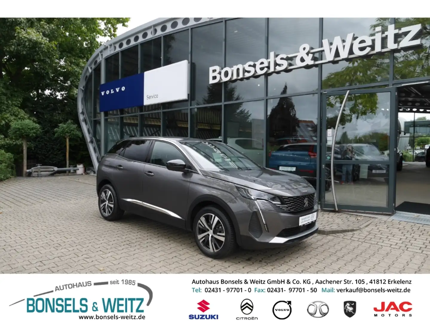 Peugeot 3008 1.2 Hybrid ALLURE PACK HYBRID E-DSC6 Navi LED Appl Gris - 1