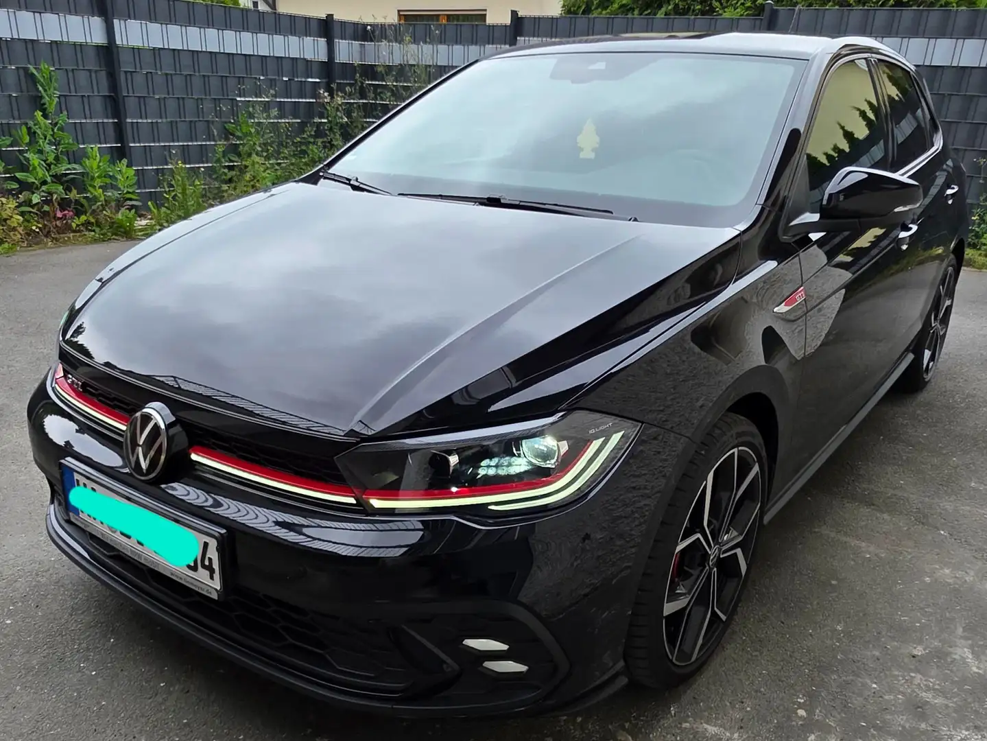 Volkswagen Polo GTI 2.0 TSI DSG Kamera LM18 IQ-Drive 5J Garantie Чорний - 1