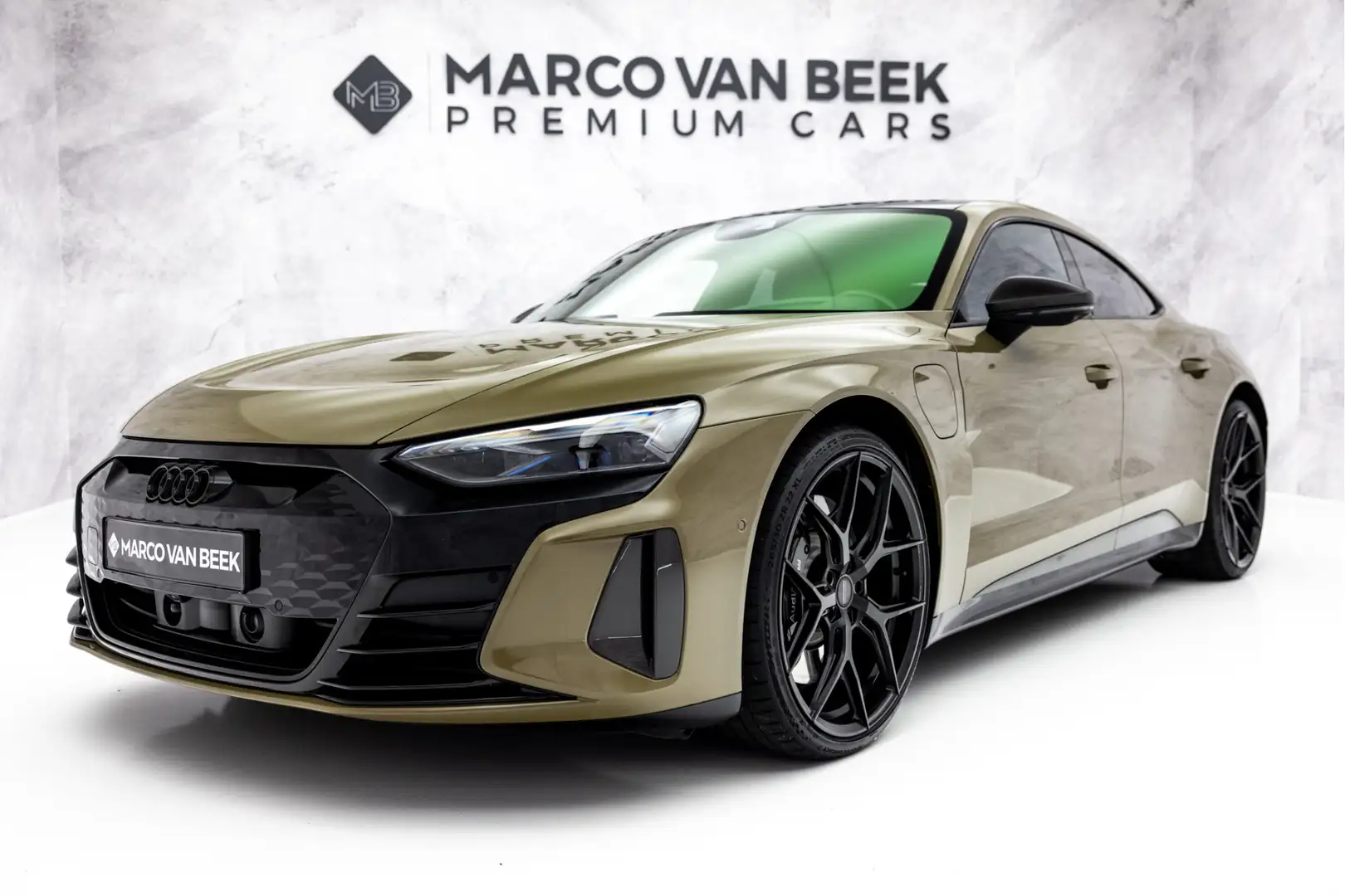 Audi RS e-tron GT 93 kWh | Carbon | 22" Vossen | Stoelventilatie | M Groen - 1