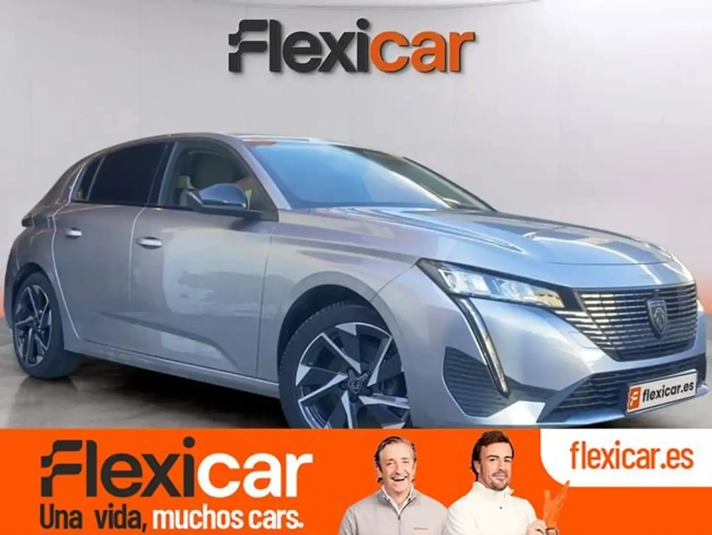 Peugeot 308 1.2 PureTech S&S Allure 130 Gris - 1