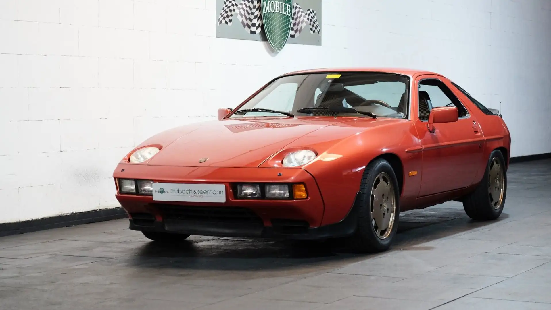 Porsche 928 S - Schalter, 1 Vorbesitzer mit wenig KM Червоний - 1