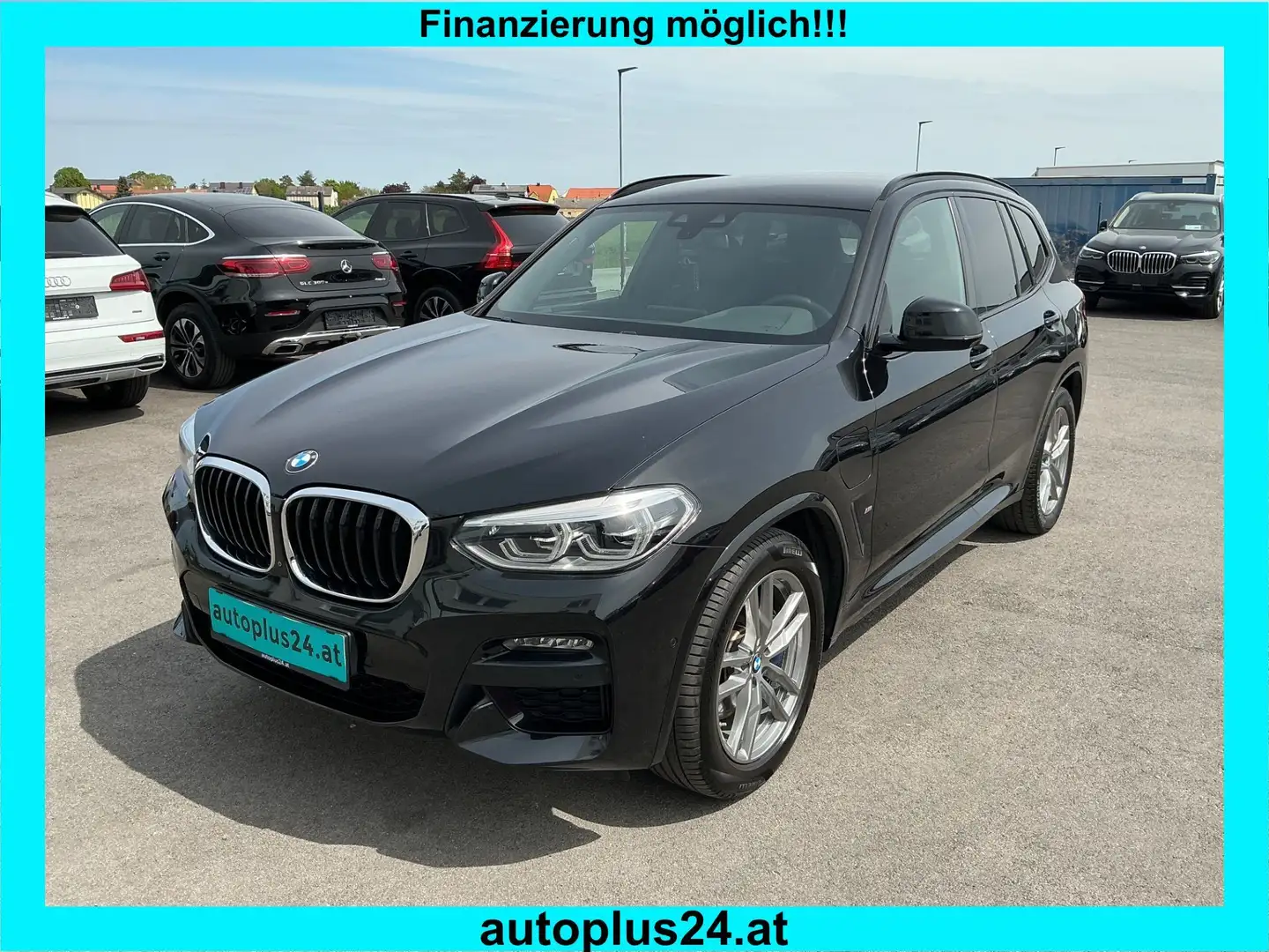 BMW X3 xDrive30e PHEV Aut. M-SPORT Schwarz - 1