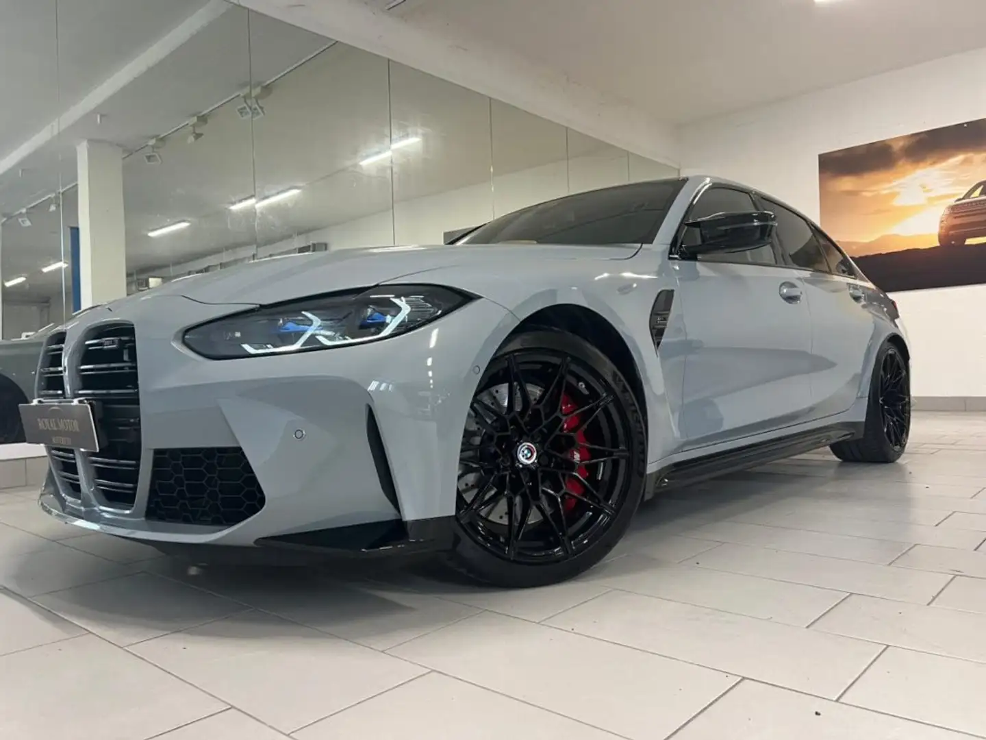BMW M3 Competition xDrive BROOKLYN GREY/ KYALAMI ORANGE ! Grigio - 1