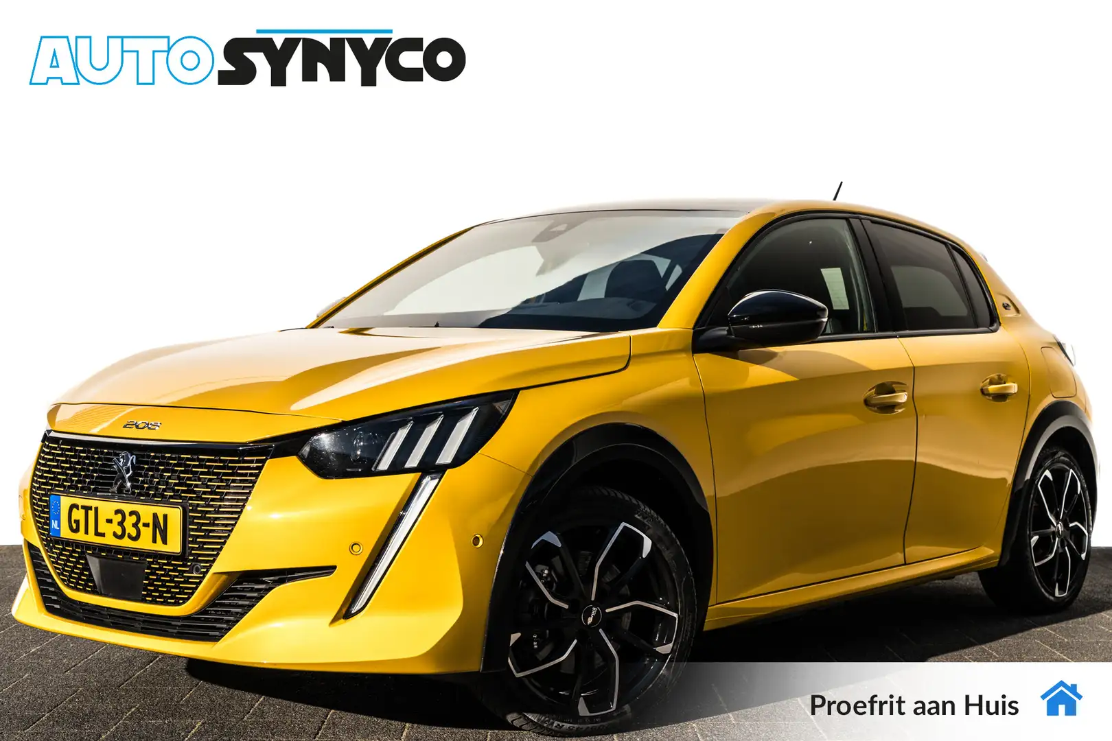Peugeot e-208 EV GT Pack 50 kWh | Carplay | PDC | Stoelverwarmin Gelb - 1