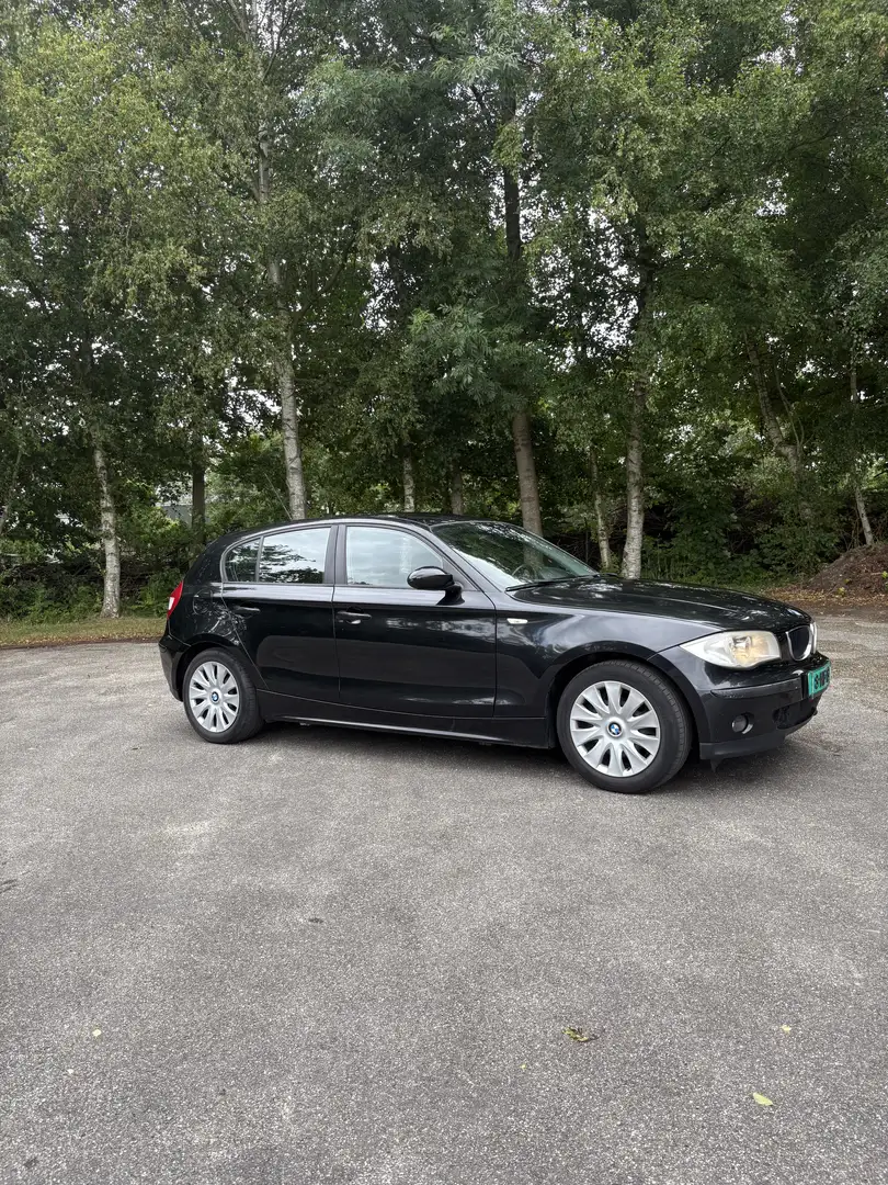 BMW 116 bmw 116i zwart | airco | 1e eigenaar | Black - 1