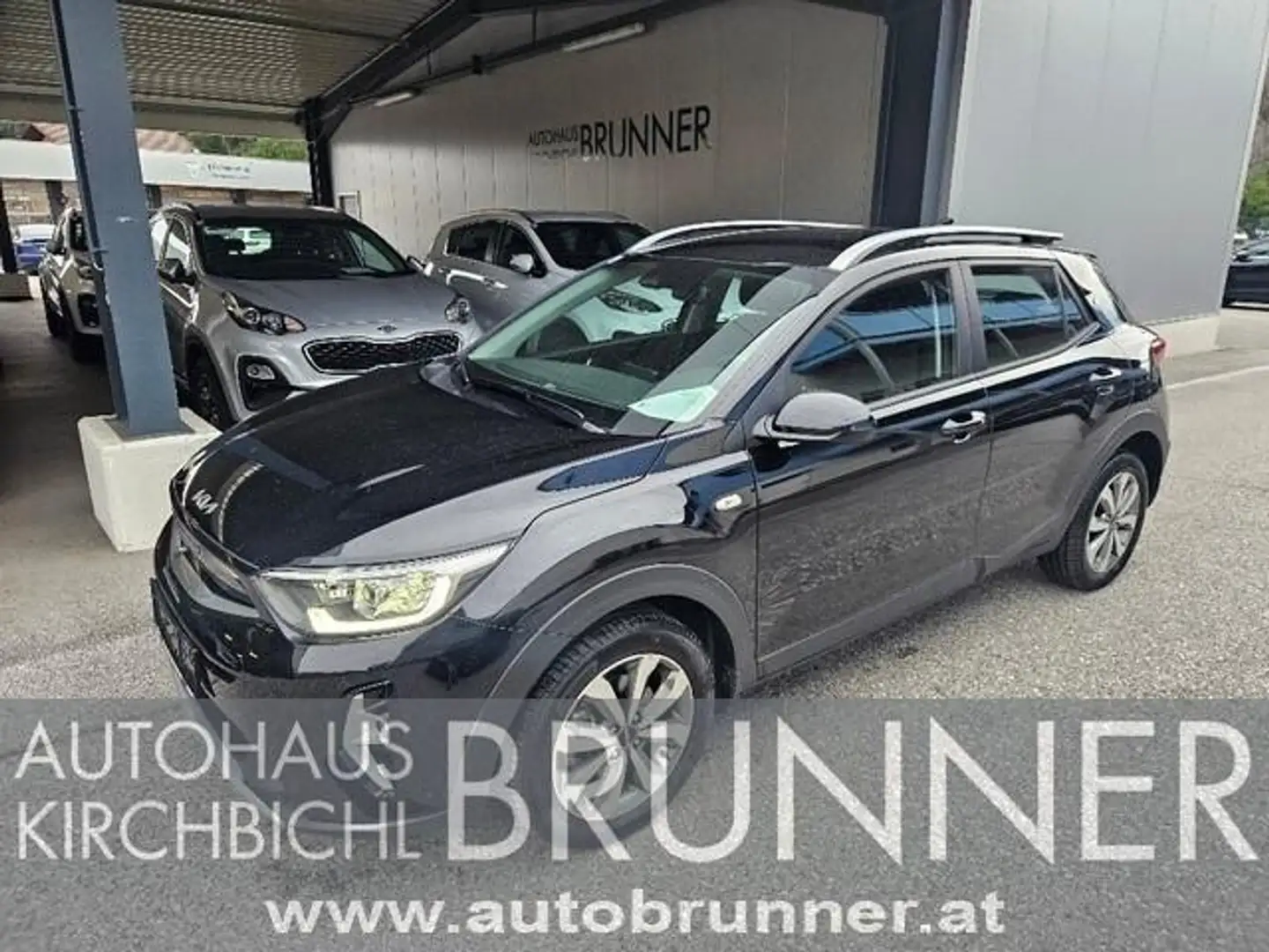 Kia Stonic 1,0 TGDI GPF ISG Silber Schwarz - 1