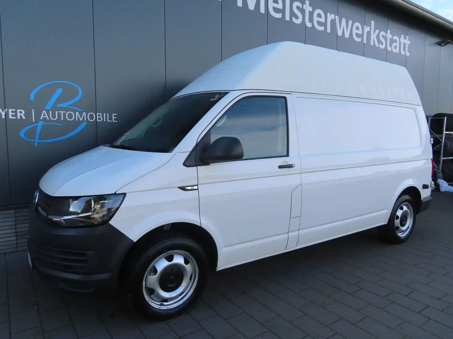 Volkswagen T6 Transporter T6 Transp. 2,0TDI Hochdach LR Autom. Navi Standh Weiß - 1