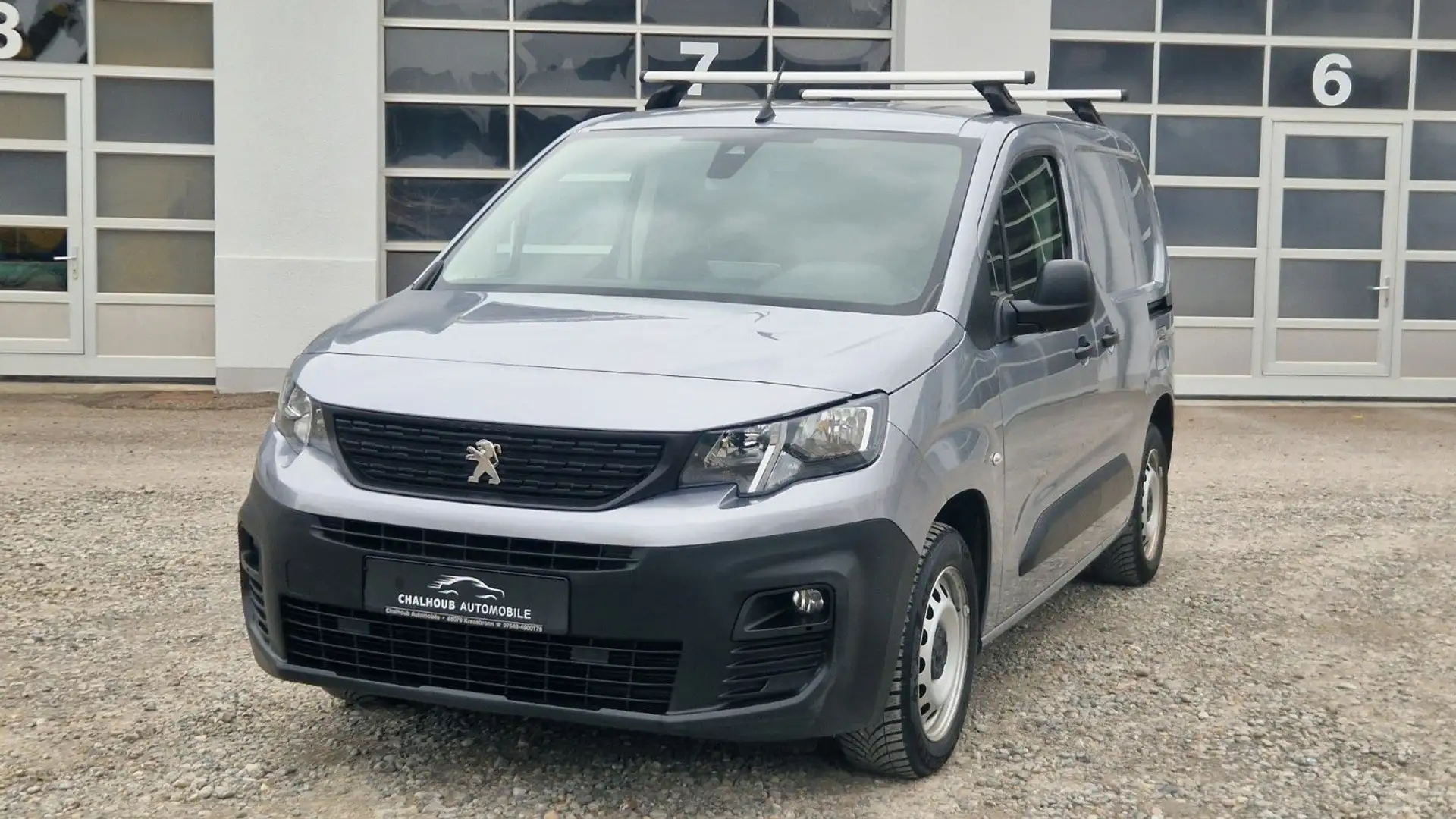 Peugeot Partner Premium L1 *2x Schiebe*Auto*SHZ*3-Sitz* Grau - 1