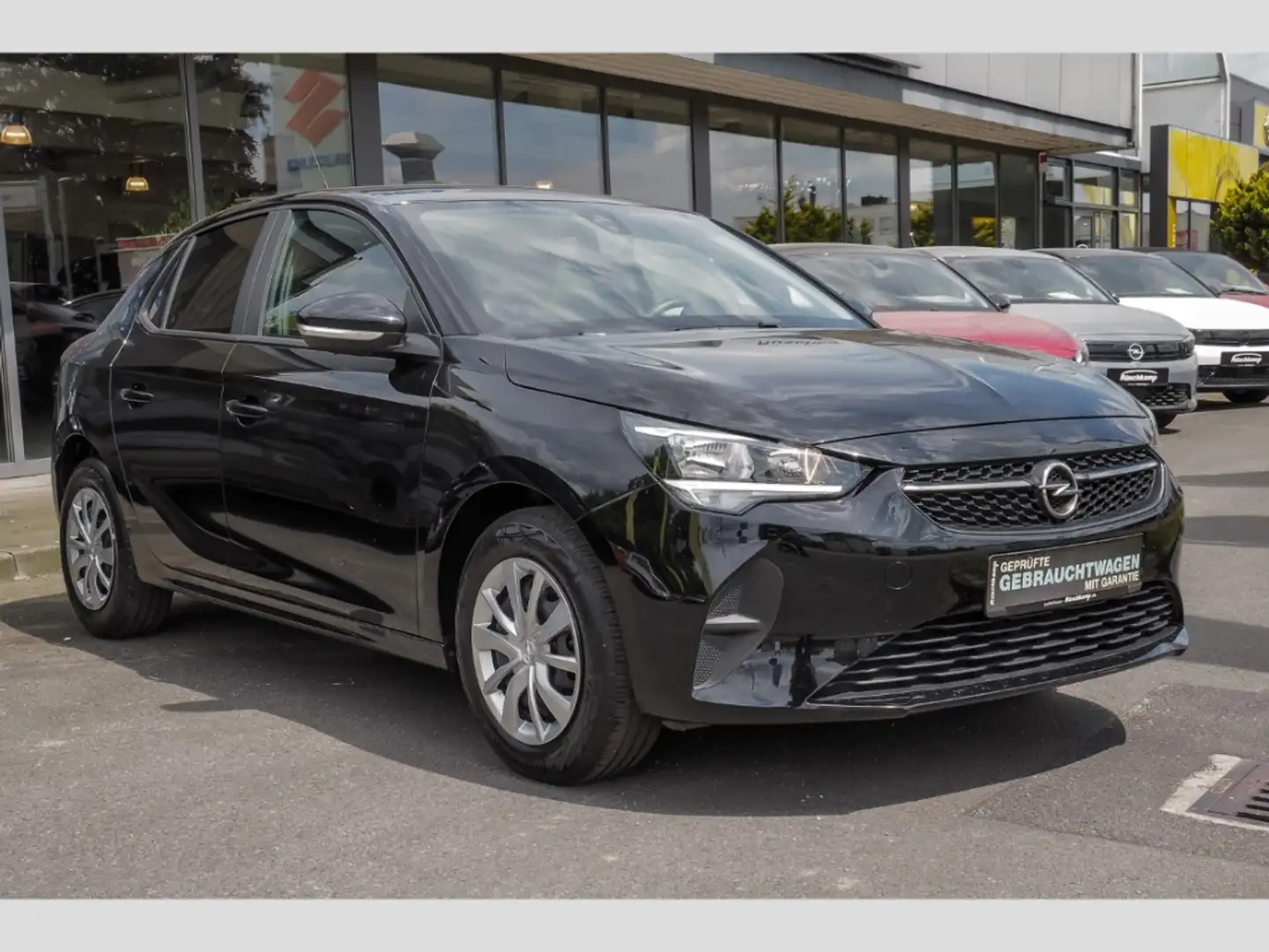 Opel Corsa F Edition 1.2 RückKam PDC Winterpaket Klima Schwarz - 2