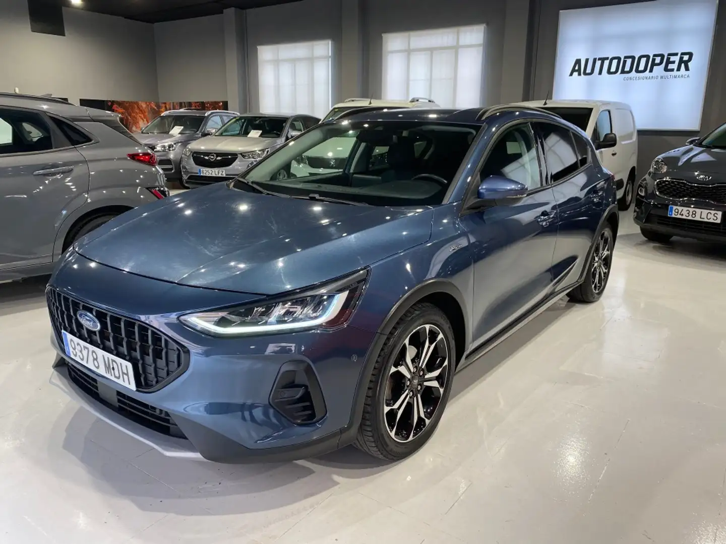 Ford Focus 1.0 Ecoboost MHEV Active 155 Azul - 2