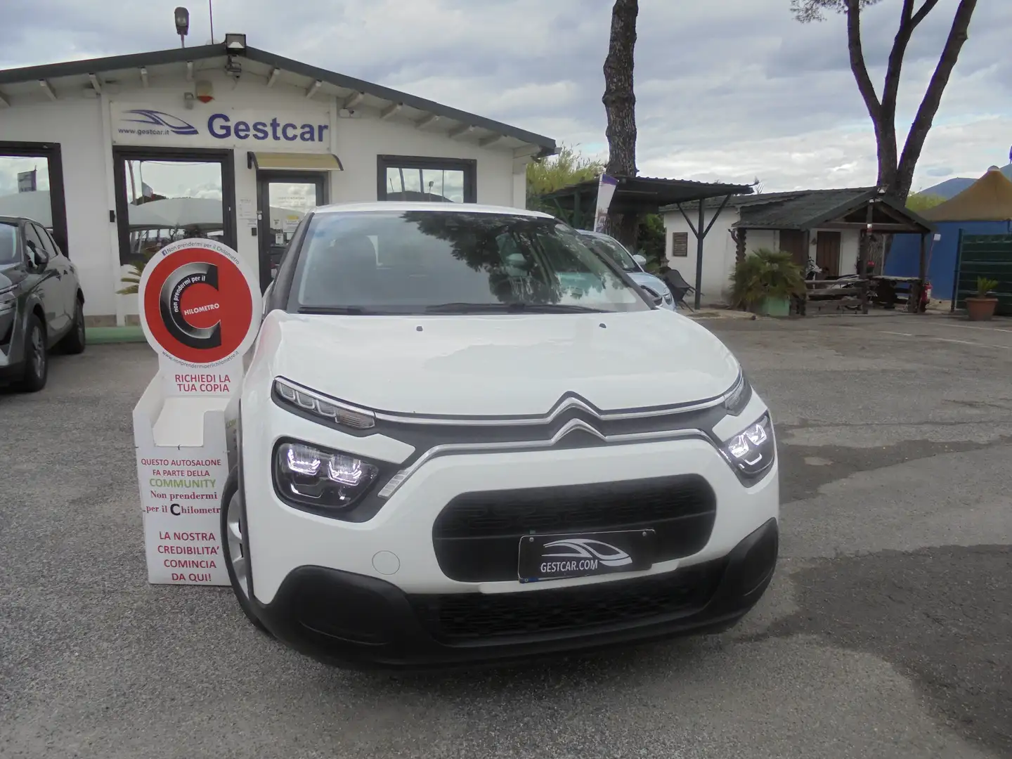 Citroen C3 C3 1.5 bluehdi VAN AUTOCARRO 4 POSTI Wit - 2