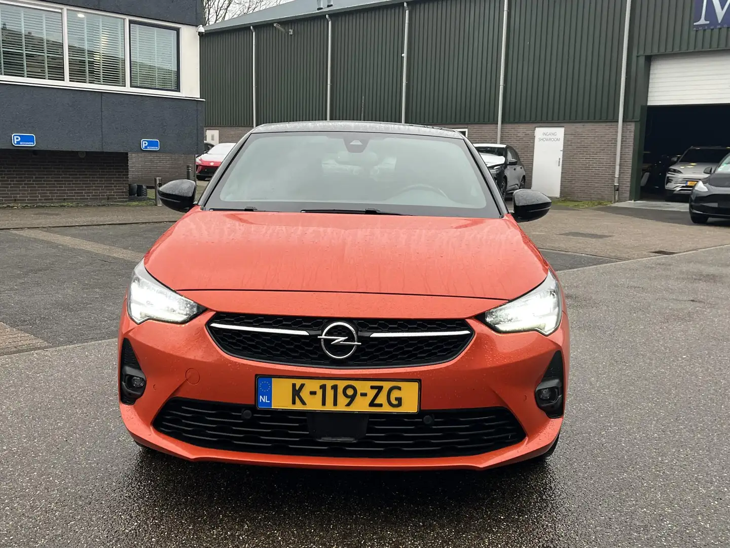 Opel Corsa-e GS Line 50 kWh SOH 92%| COMPLETE AUTO!| STOEL + ST Orange - 2