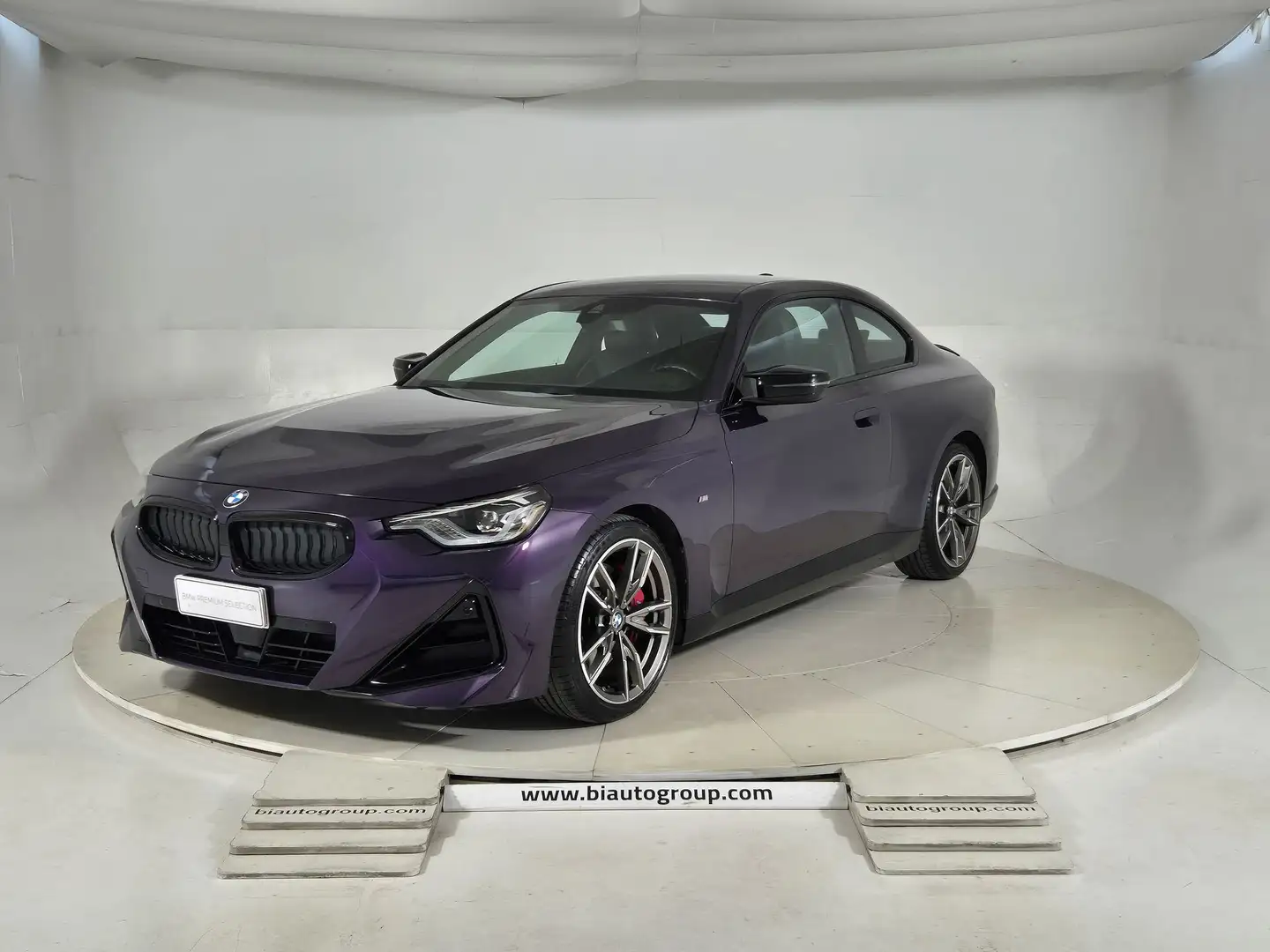 BMW M2 Serie 2 G42 Coupe M240i Coupe xdrive auto Mauve - 1