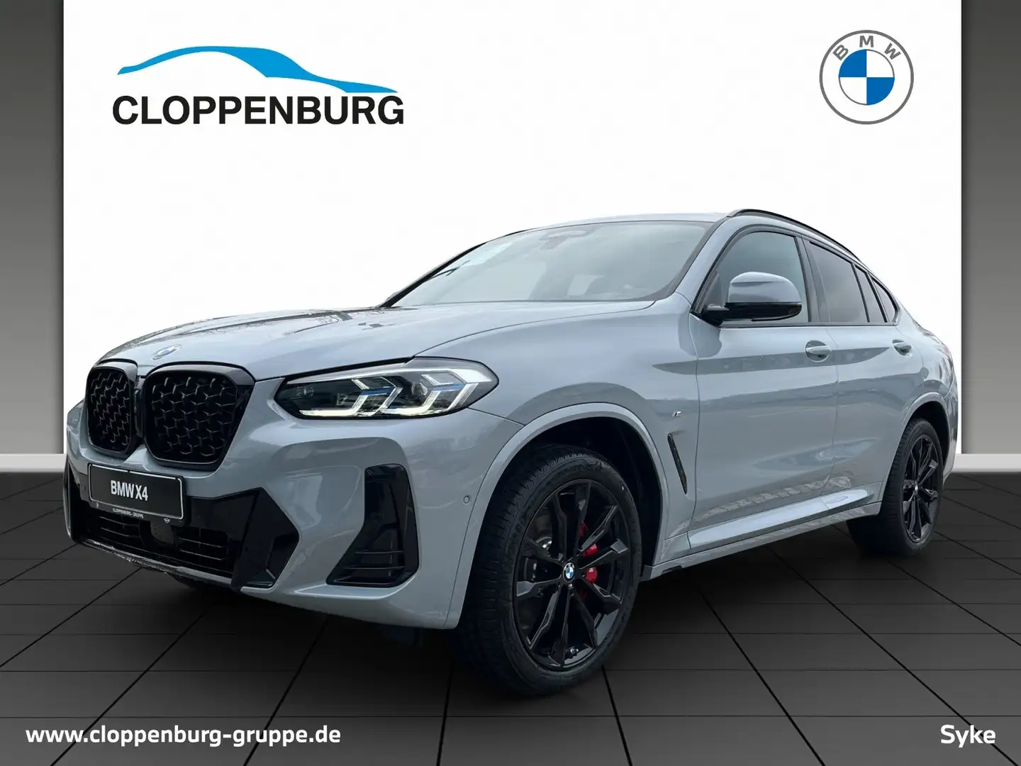 BMW X4 xDrive30d M Sportpaket Head-Up H&K Laser Pano 360- Šedá - 1