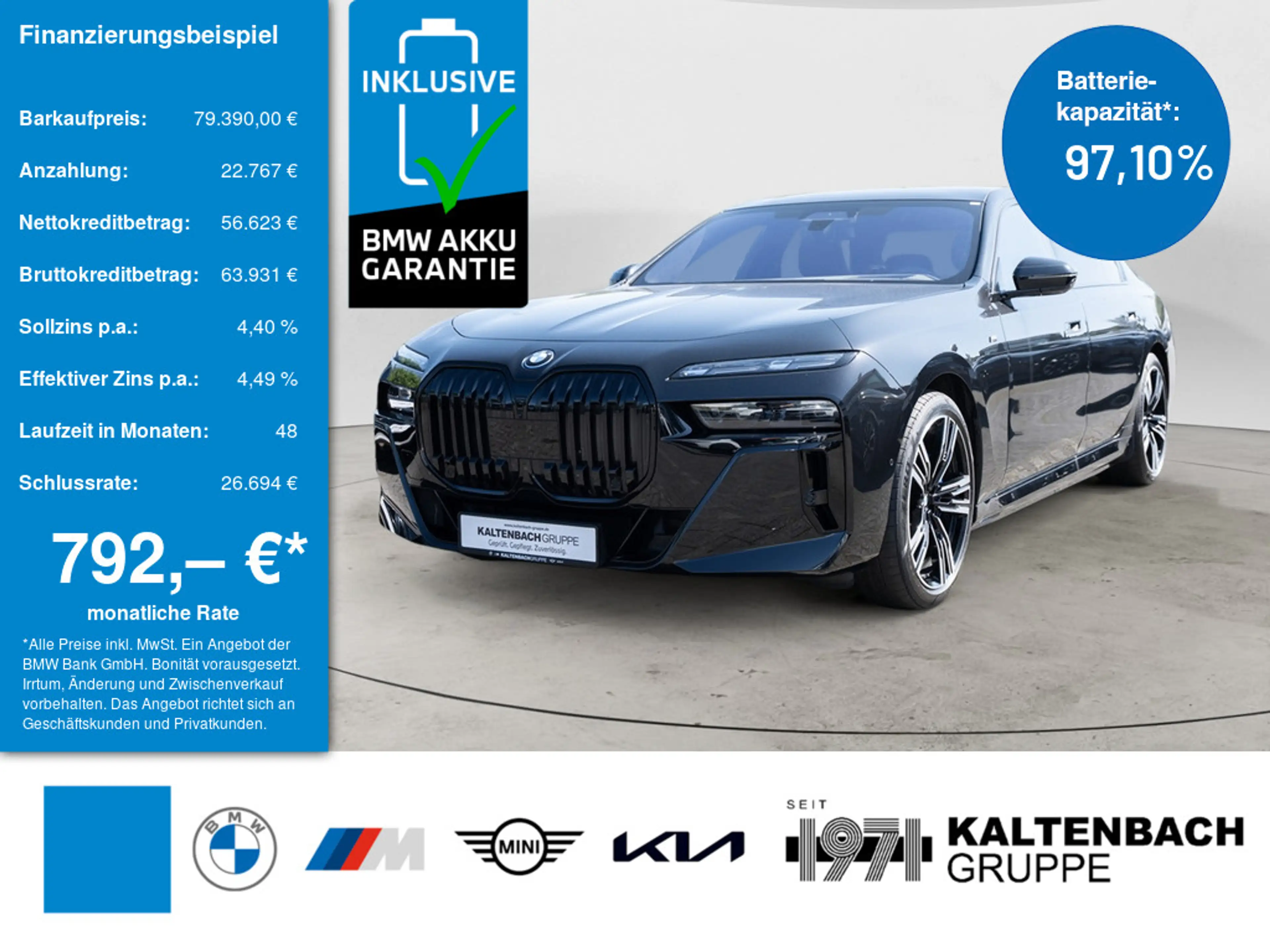BMW i7 60 xDrive M-Sport Pro PANO AHK 360° ACC