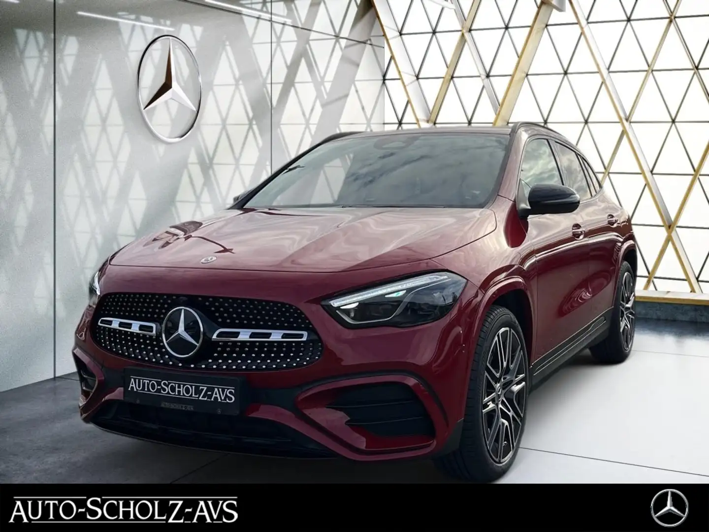 Mercedes-Benz GLA 220 d 4M AMG Edition AHK*Multibeam*360°StdHz Rouge - 1
