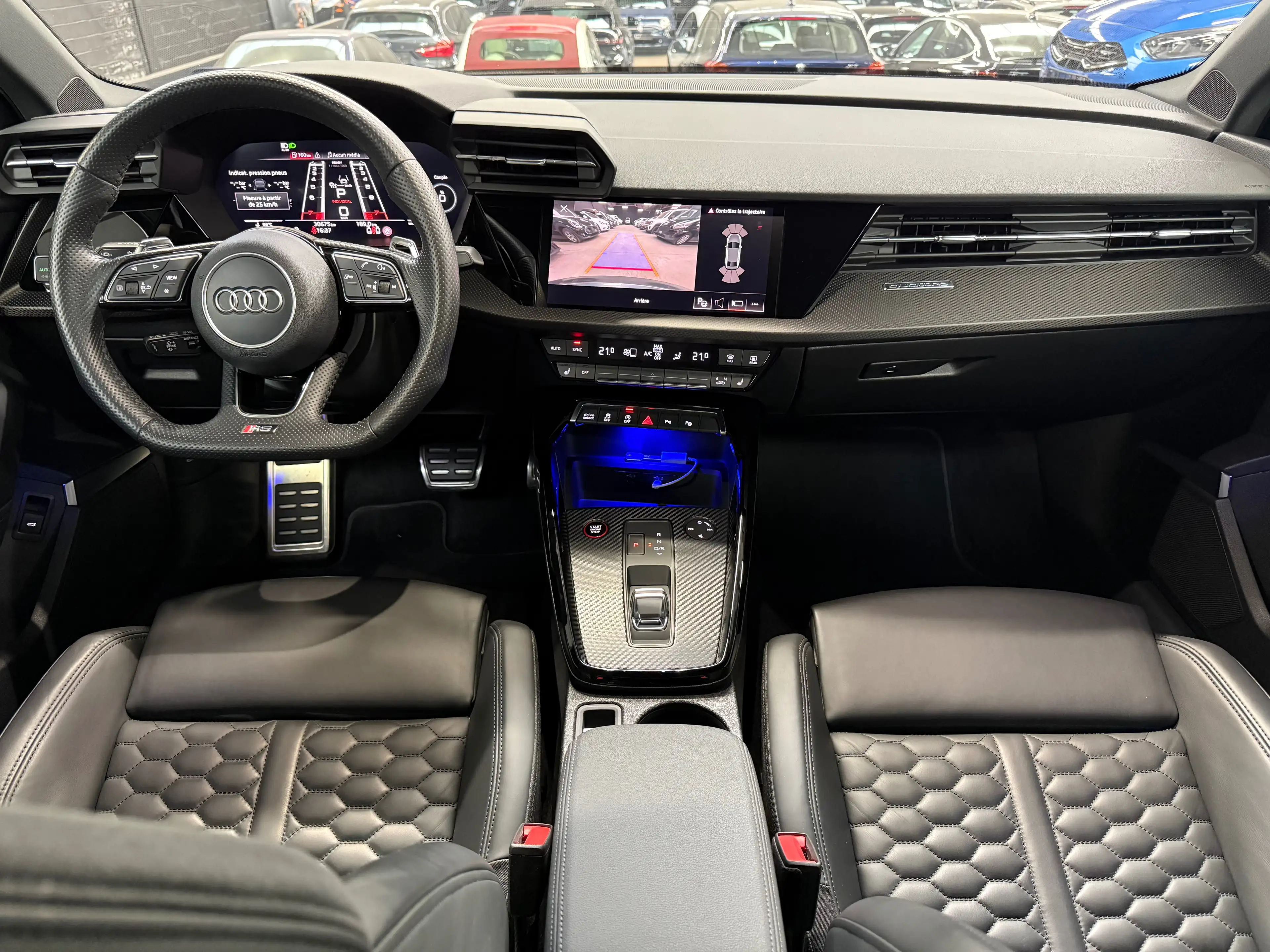 Audi RS3 Sedan 2.5 TFSI Quattro S tronic * 12/2021 * ECHAP SPORT * DAYTONA GREY * 30.000 KM — photo 12