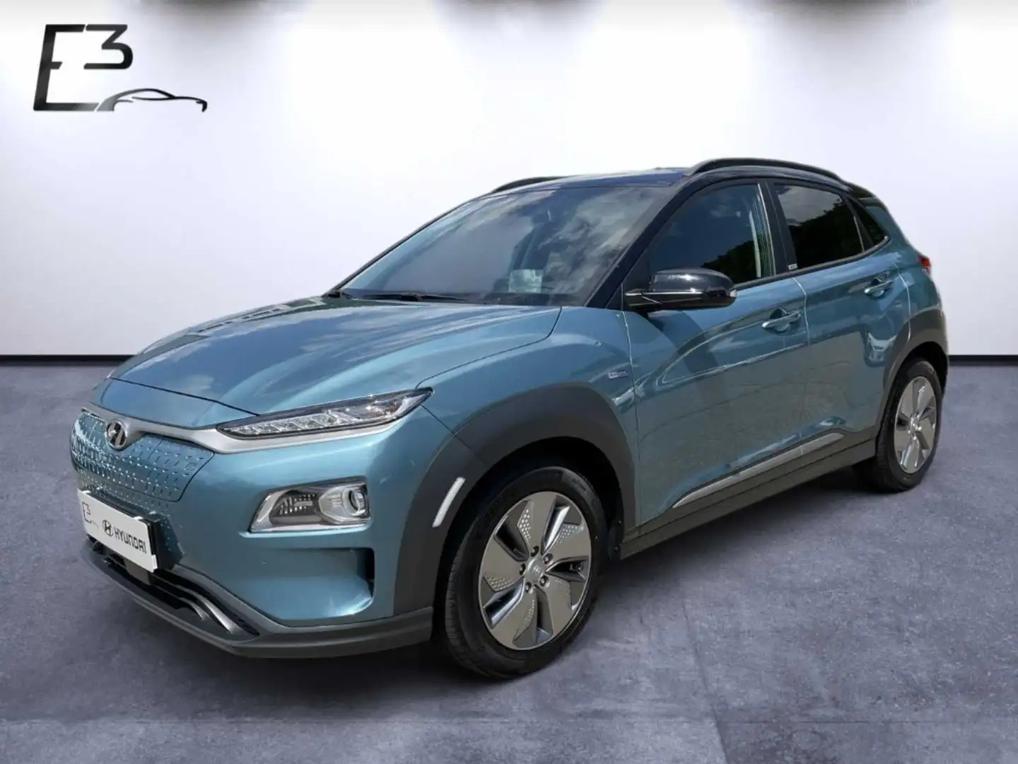 Hyundai KONA 64kWh Premium, Sitz-Paket, Dachlackierung, Batteri Blue - 1