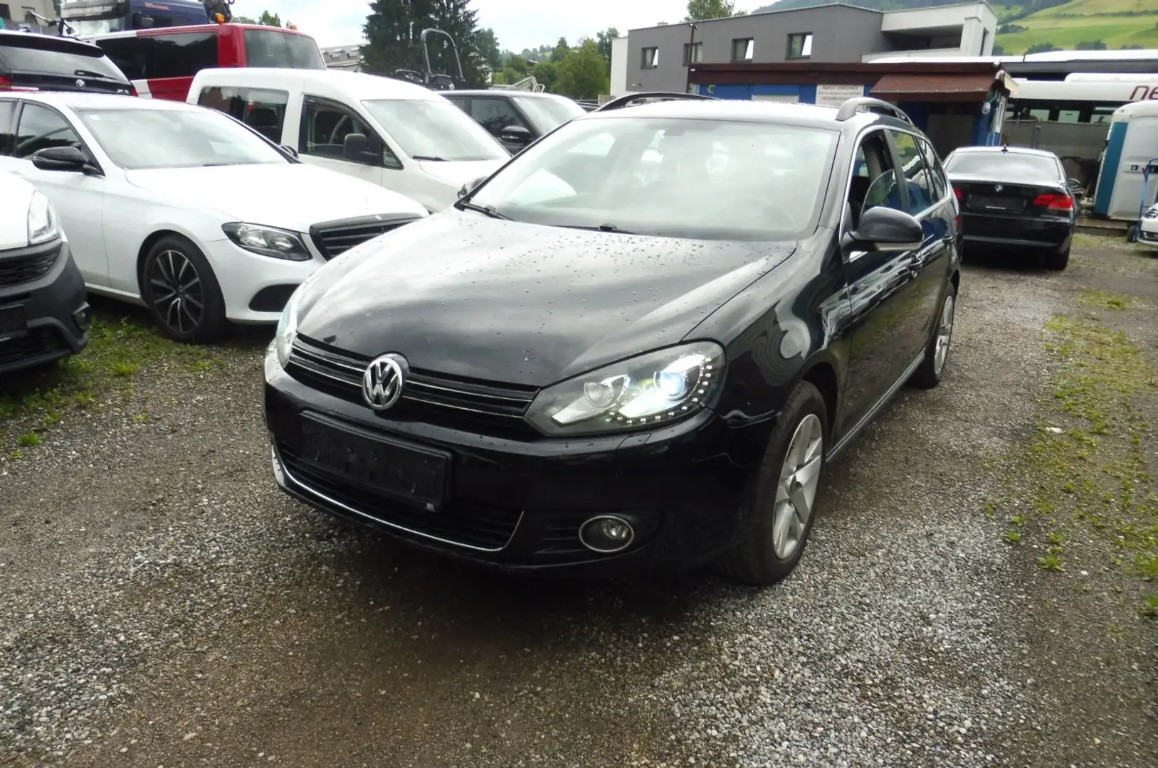 Volkswagen Golf VI Variant Comfortline 4Motion-Xenon Zwart - 1